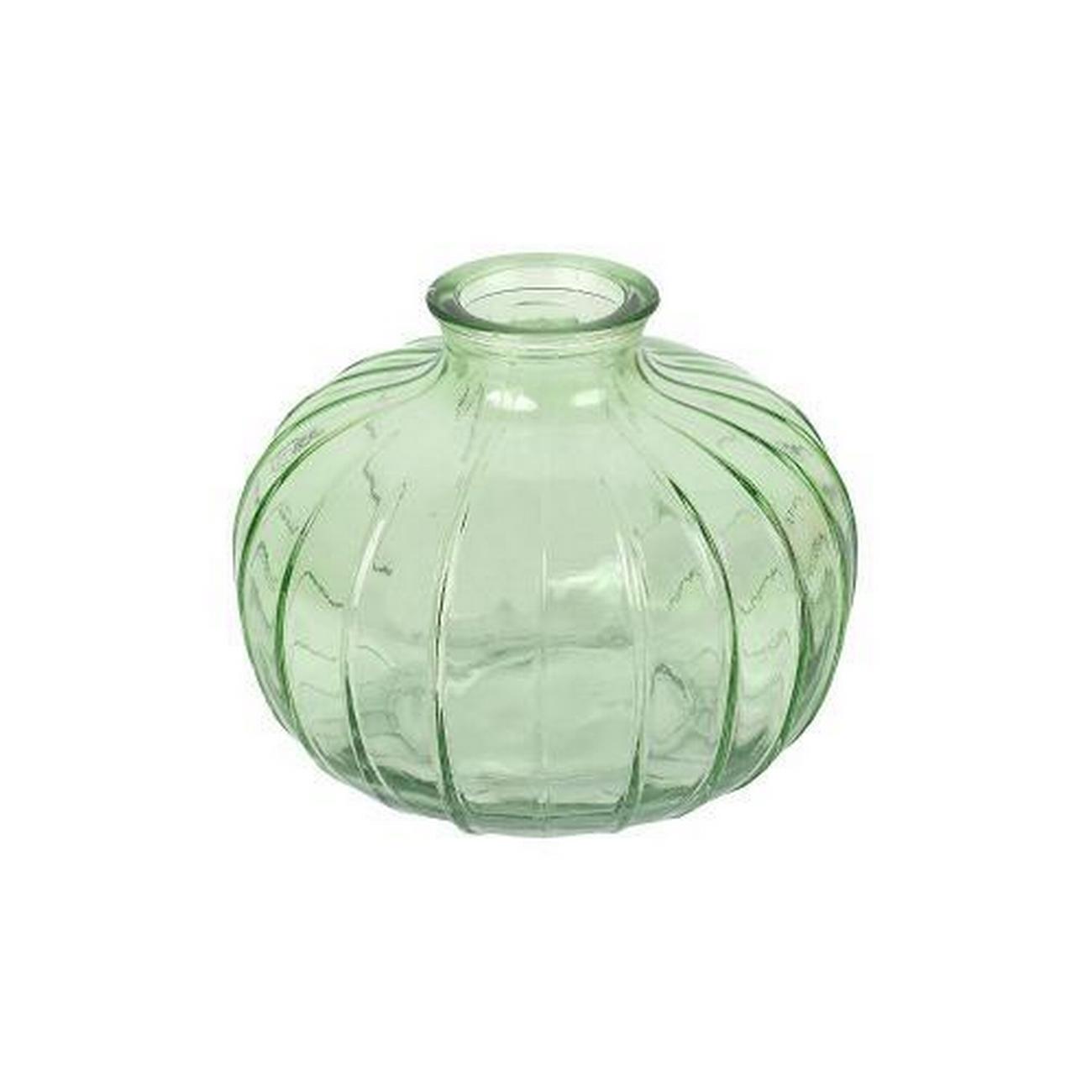 talking-tables-green-round-glass-bud-vase-8cm - Talking Tables Green Round Glass Bud Vase 8cm