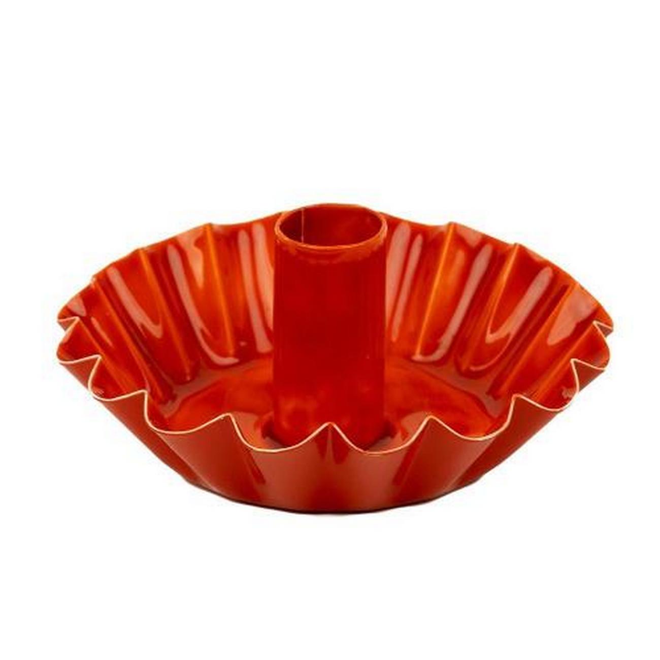 talking-tables-scalloped-orange-candle-holder - Talking Tables Scalloped Orange Candle Holder