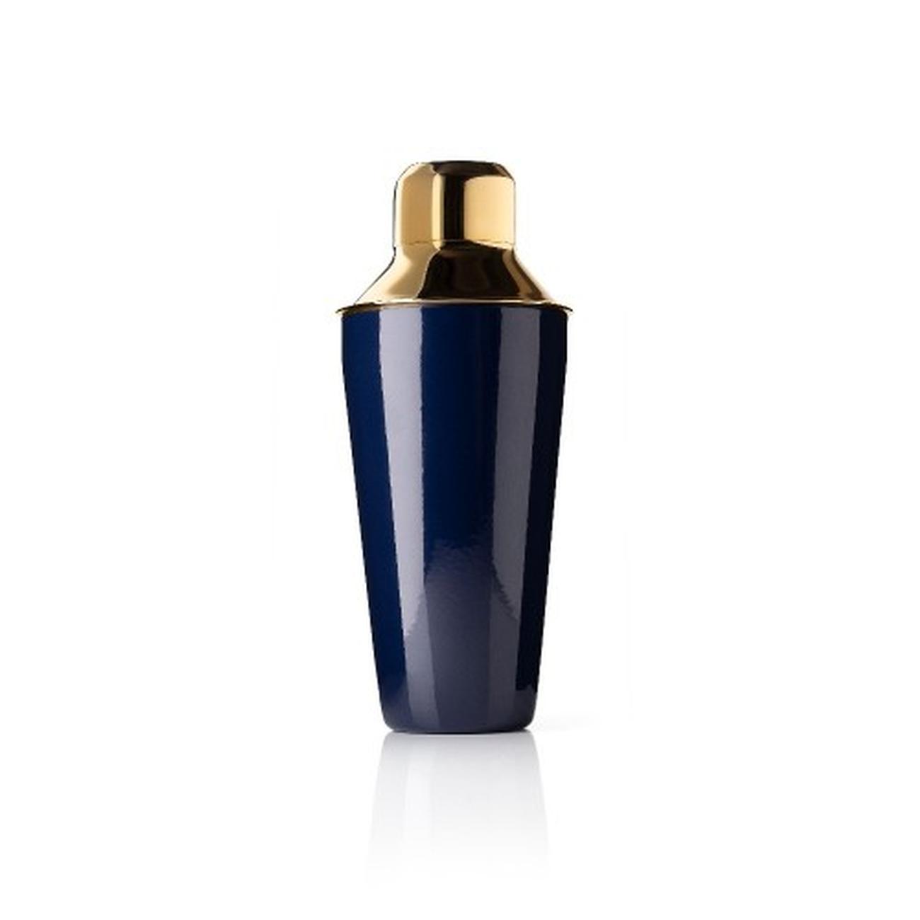 taproom-cobbler-cocktail-shaker-bluegold-750ml - Taproom Cobbler Cocktail Shaker Blue & Gold 750ml