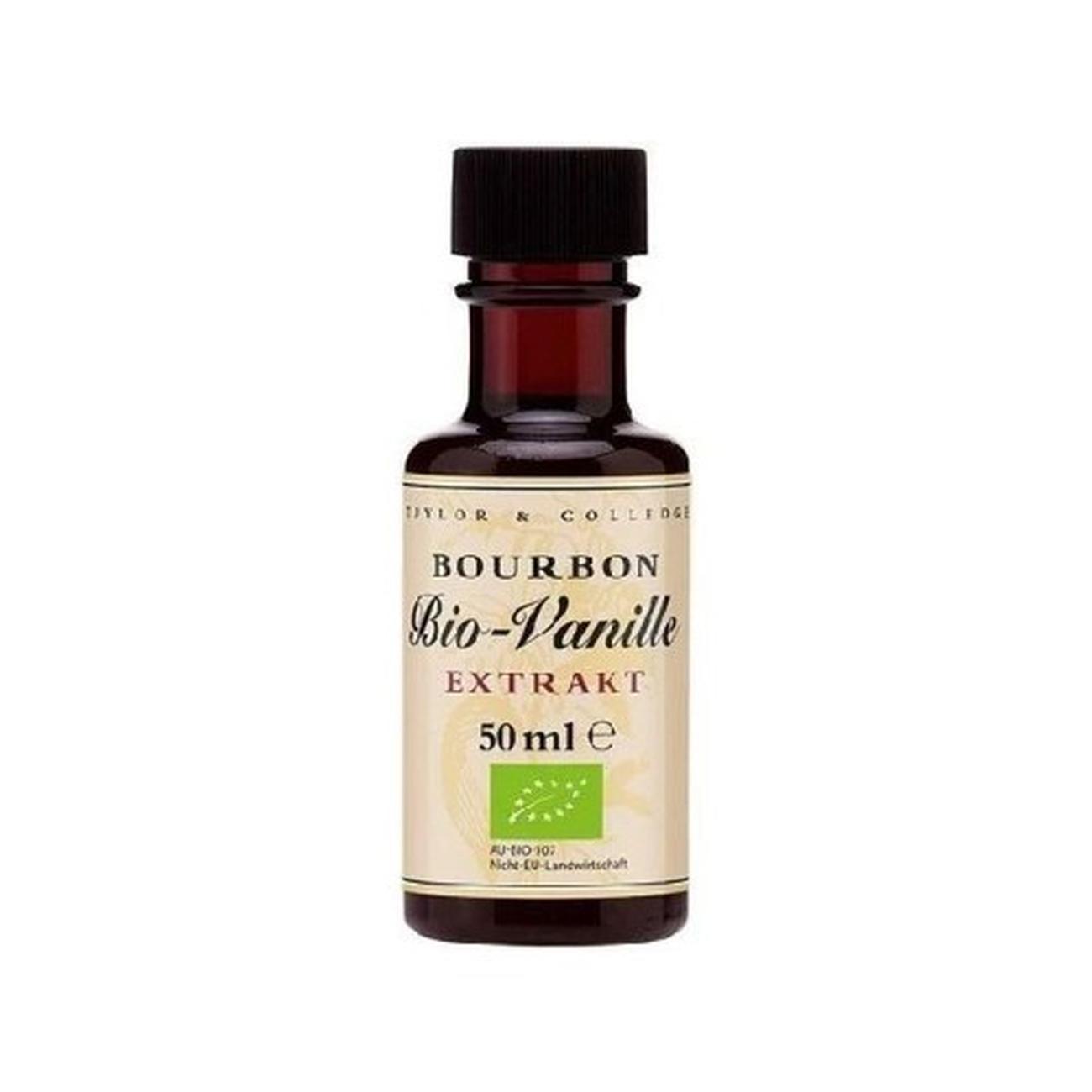 taylor-colledge-vanilla-extract-organic-50ml - Taylor & Colledge Vanilla Extract Organic 50 ml