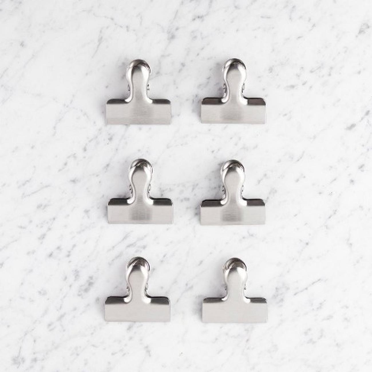 taylors-eye-bag-clip-small-ss-set-6 - Taylor's Eye Small Stainless Steel Bag Clips Set of 6