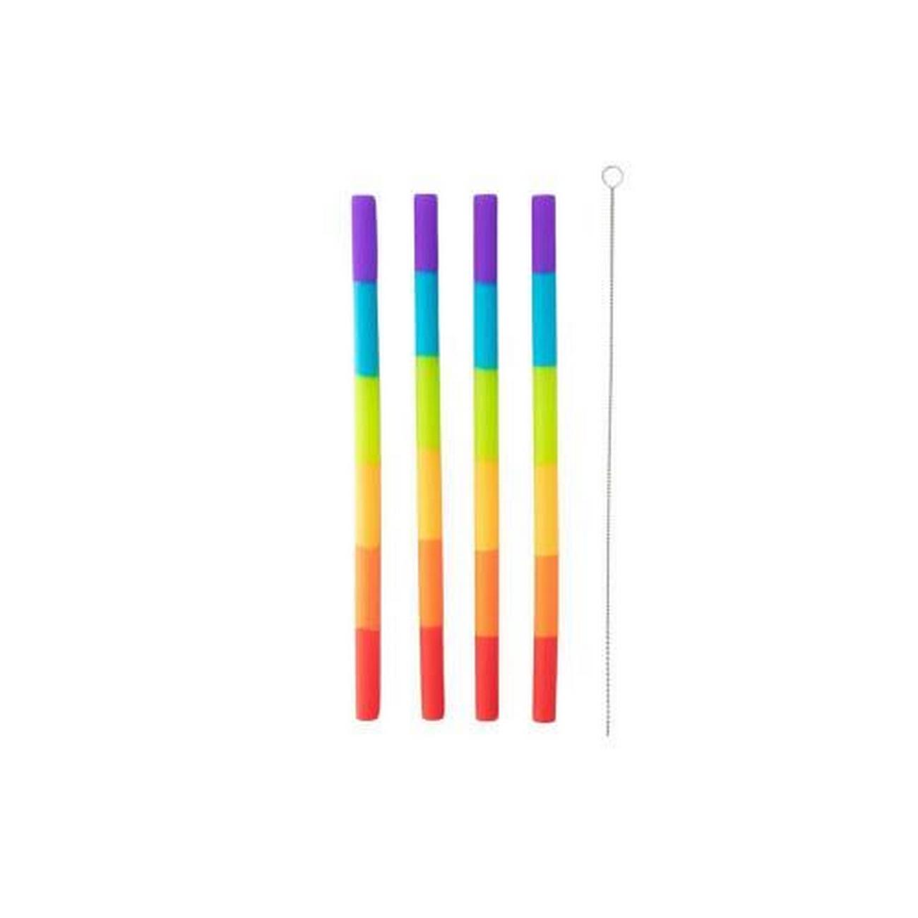taylors-eye-witness-silicone-rainbow-straw-set-of-4 - Taylor's Eye Witness Silicone Rainbow Straw Set of 4