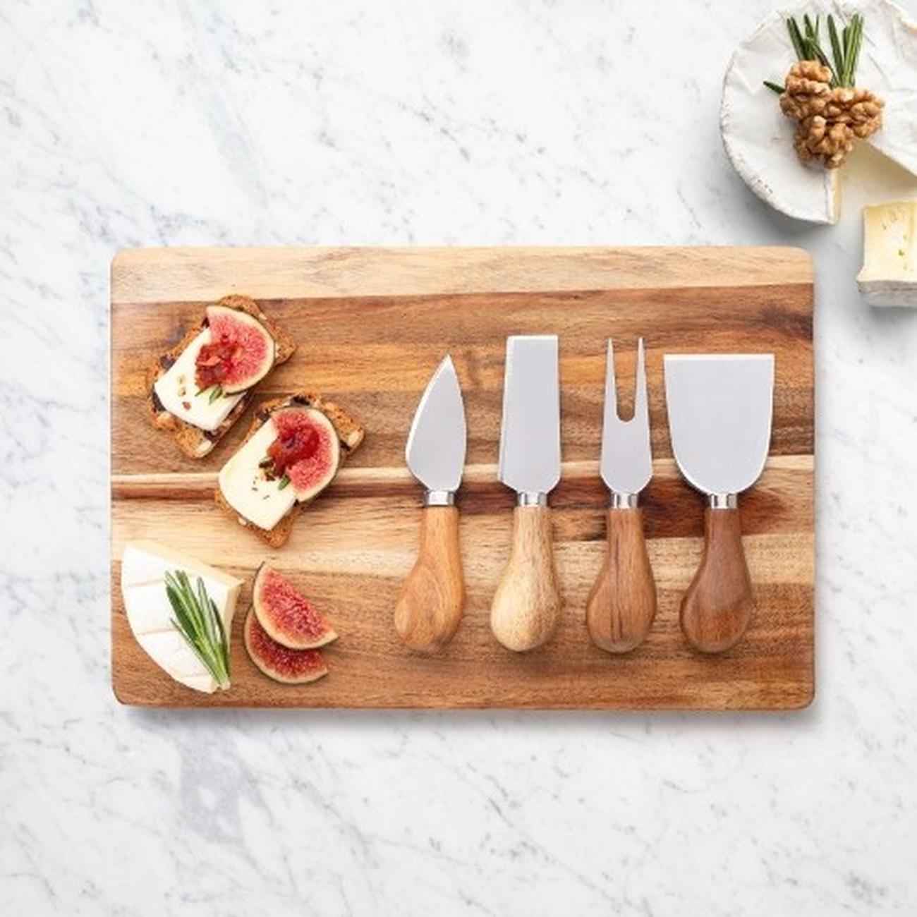 te-4piece-acacia-wood-cheese-board-set - Taylor's Eye WitnesTaylor's Eye Witness 4 Piece Acacia Cheese Knife Set & Acacia Wood Cheese Board Sets 4 Piece Acacia Cheese Knife Set & Acacia Wood Cheese Board Set