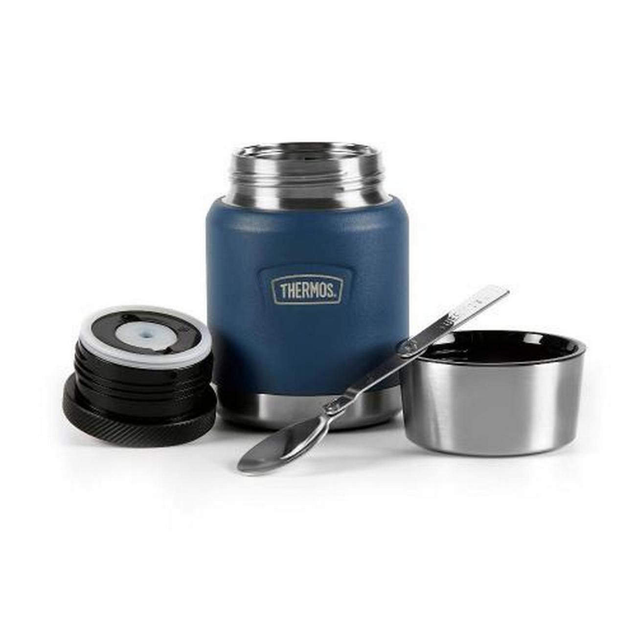 thermos-icon-food-flask-navy-470ml - Thermos Icon Food Flask Navy 470ml