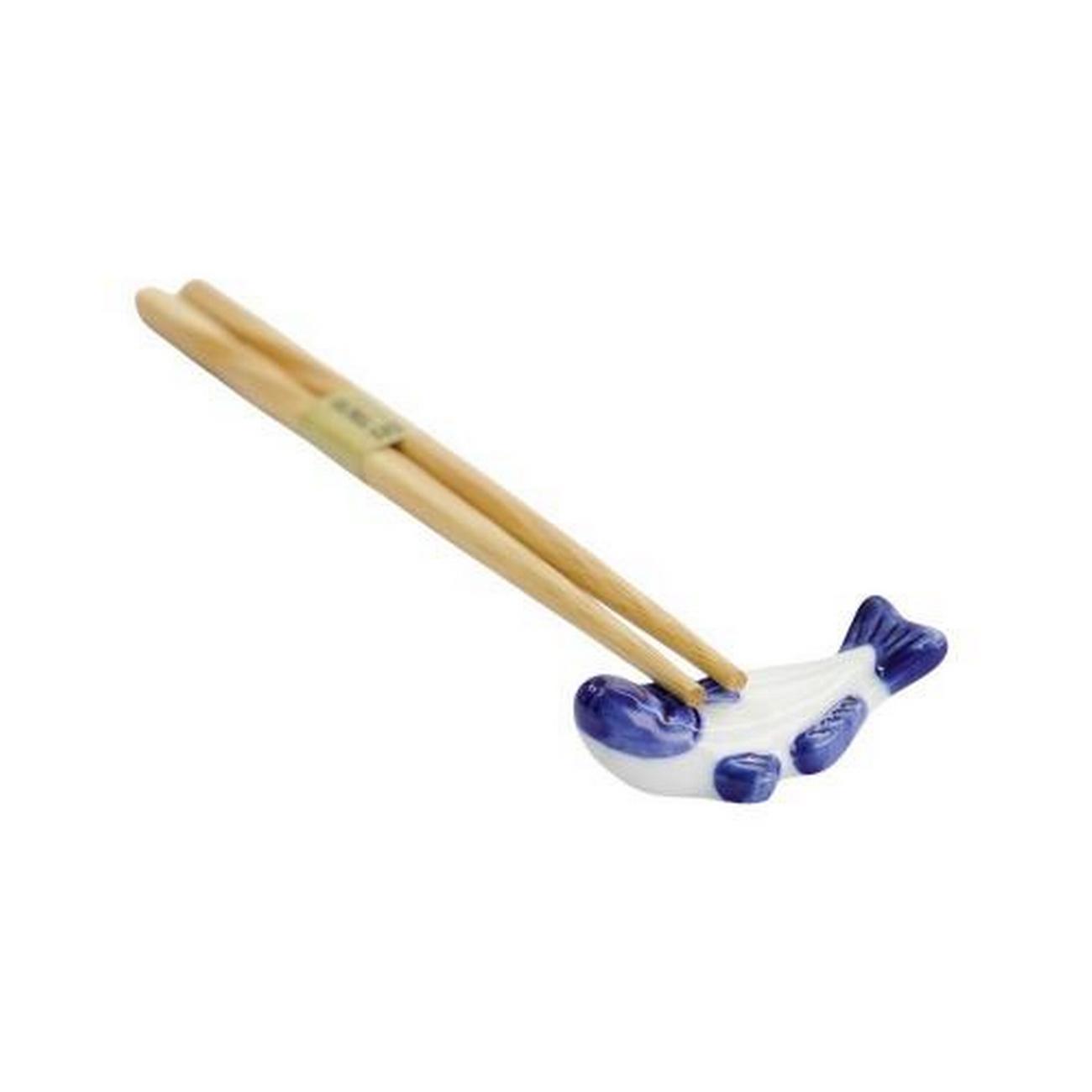 tokyo-design-studio-chopsticks-rest-blue-fish - Tokyo Design Studio Chopsticks Rest Blue Fish