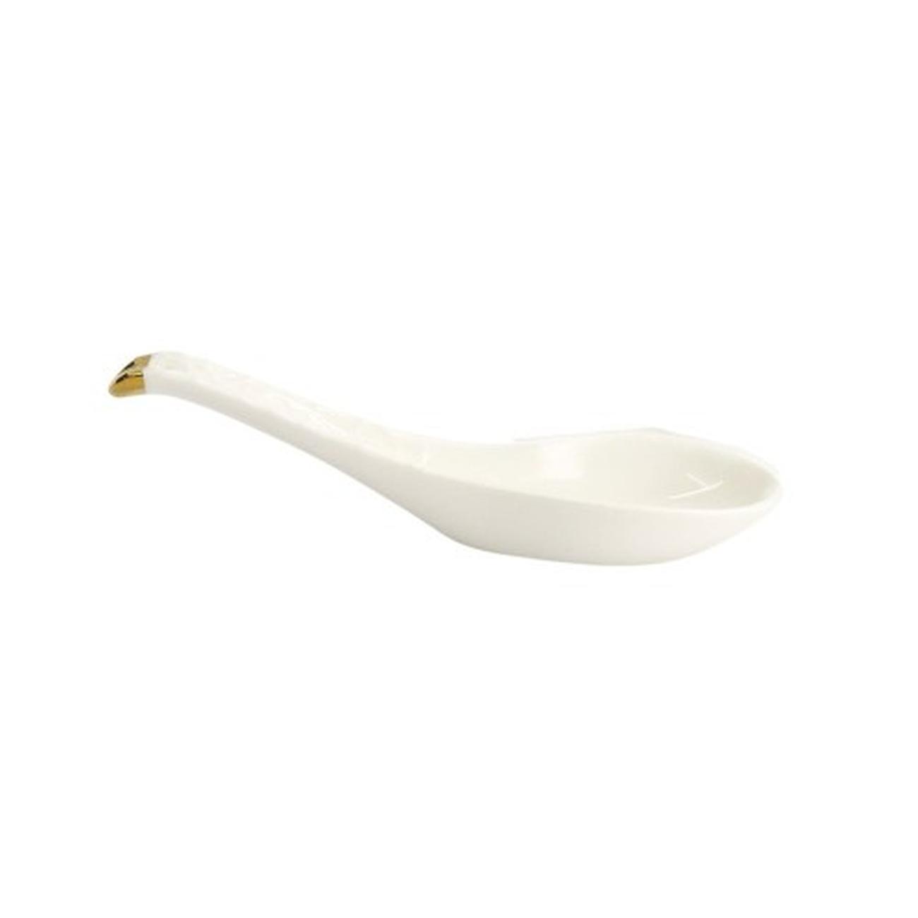 tokyo-design-studio-nippon-white-gold-rim-spoon - Tokyo Design Studio Nippon White Gold Rim Spoon