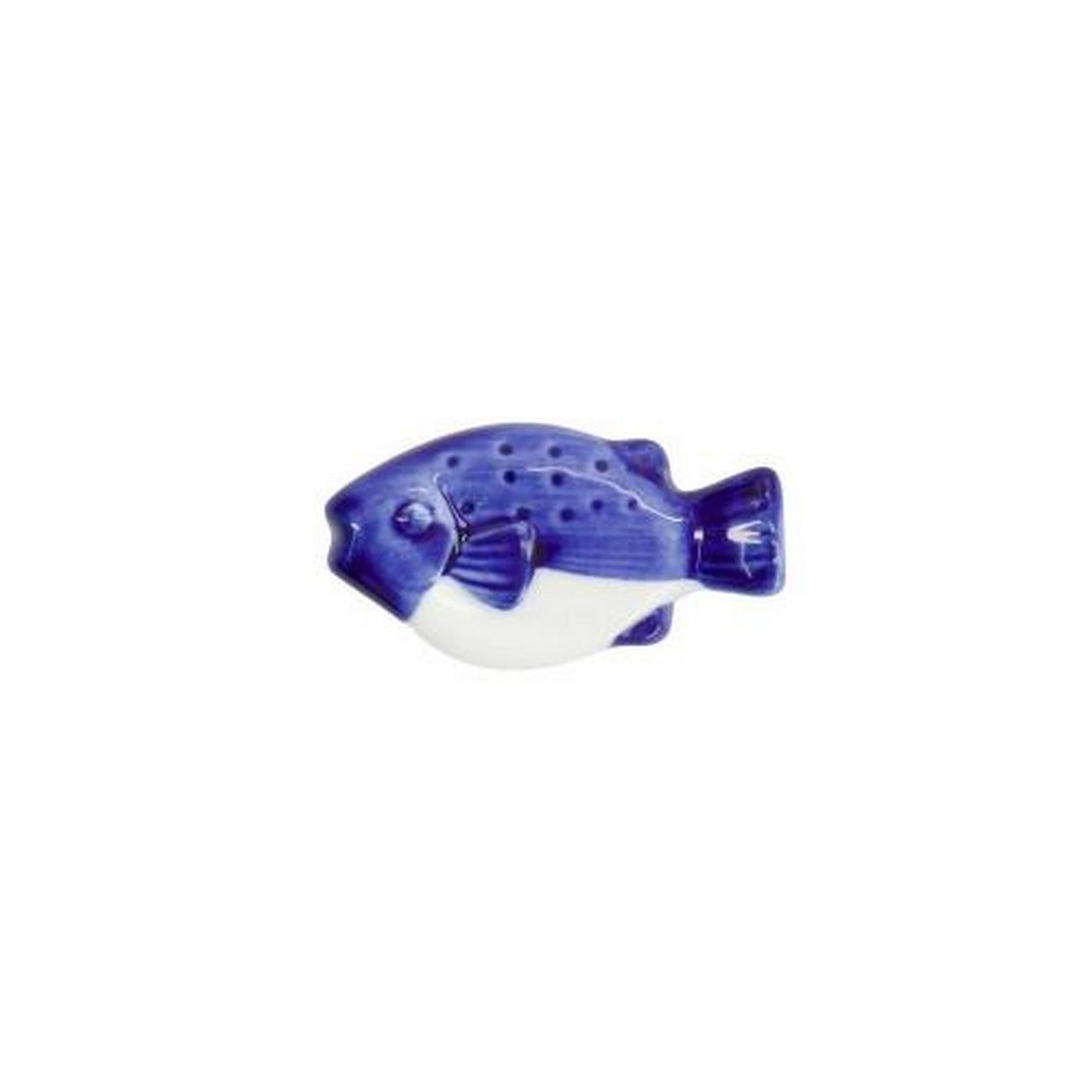 tokyo-design-studio-puffer-fish-blue-chopstick-rest - Tokyo Design Studio Chopsticks Rest Blue Puffer Fish