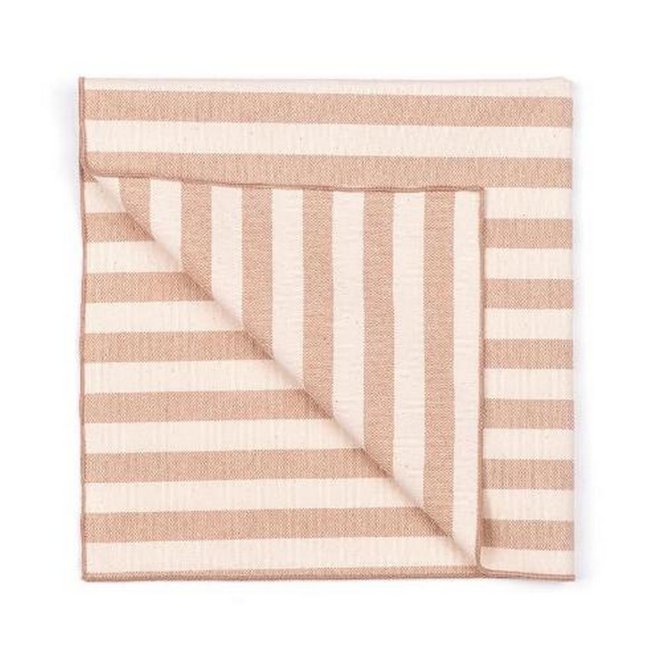 torres-nova-barra-beige-stripe-table-runner-50x160cm - Torres Novas Barra Beige Stripe Table Runner 50x160cm