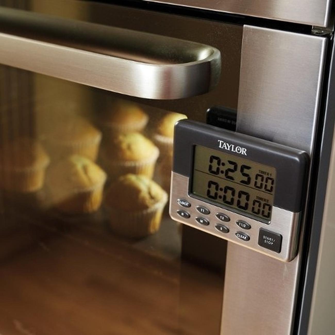 tp-ss-dual-event-digital-timer - Taylor Pro Stainless Steel Dual Event Digital Timer