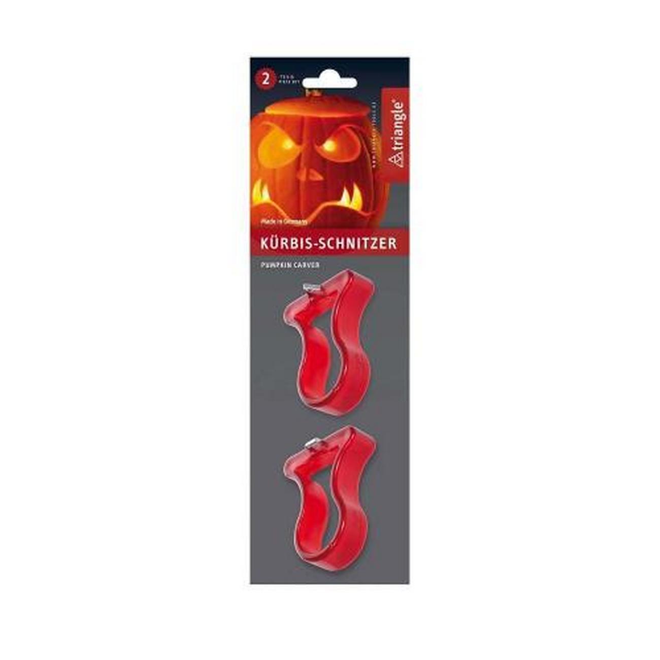 triangle-pumpkin-carver-set-2pc - Triangle Pumpkin Carver Set 2pc
