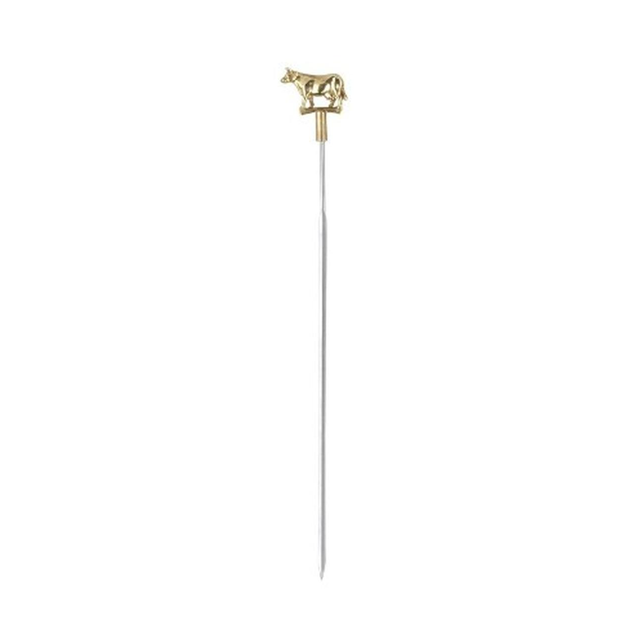 triangle-skewer-cattle-28cm - Triangle Skewer Cattle Brass Head