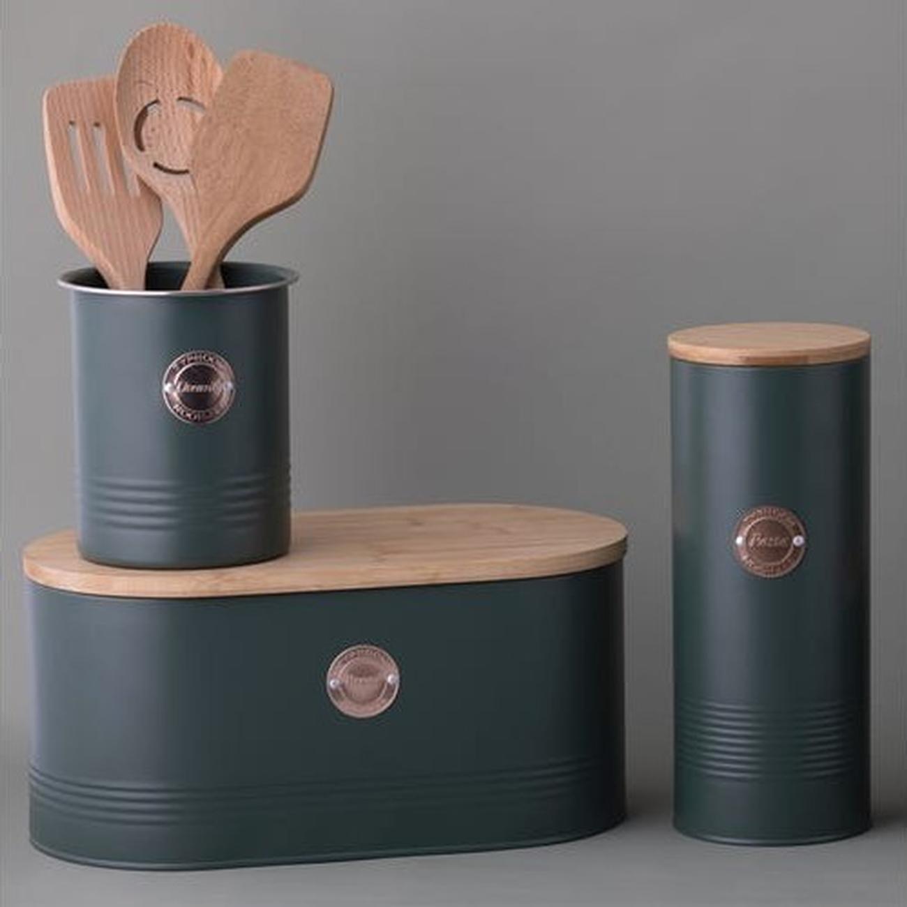 typhoon-living-green-bread-bin - Typhoon Living Green Bread Bin