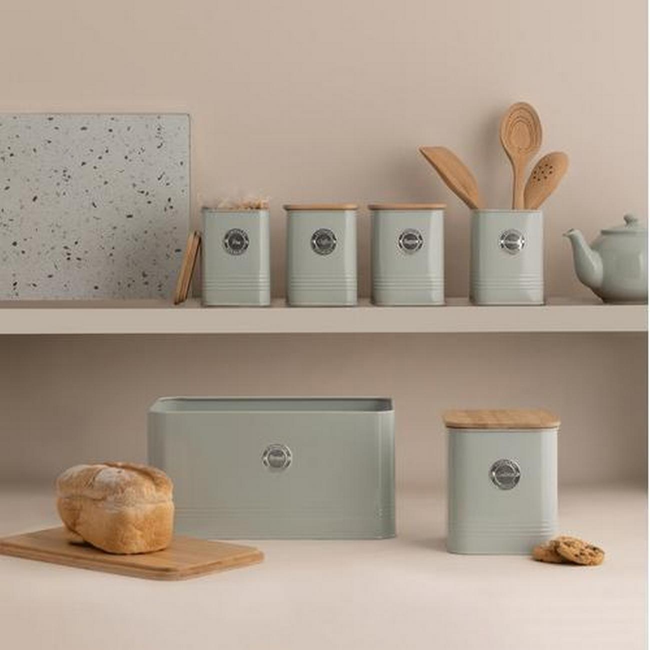 typhoon-living-squircle-mint-utensil-pot - Typhoon Living Squircle Mint Utensil Pot 