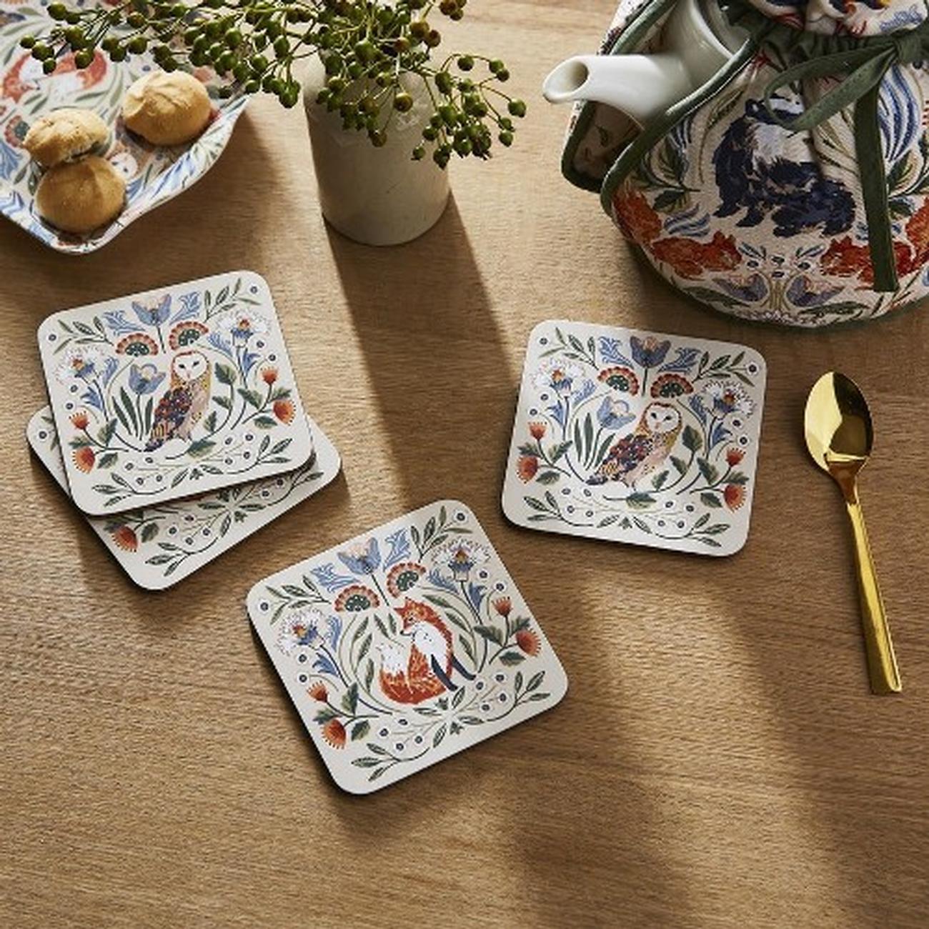 ulster-weavers-blackthorn-coaster-4-pk - Ulster Weavers Blackthorn Coasters Set of 4