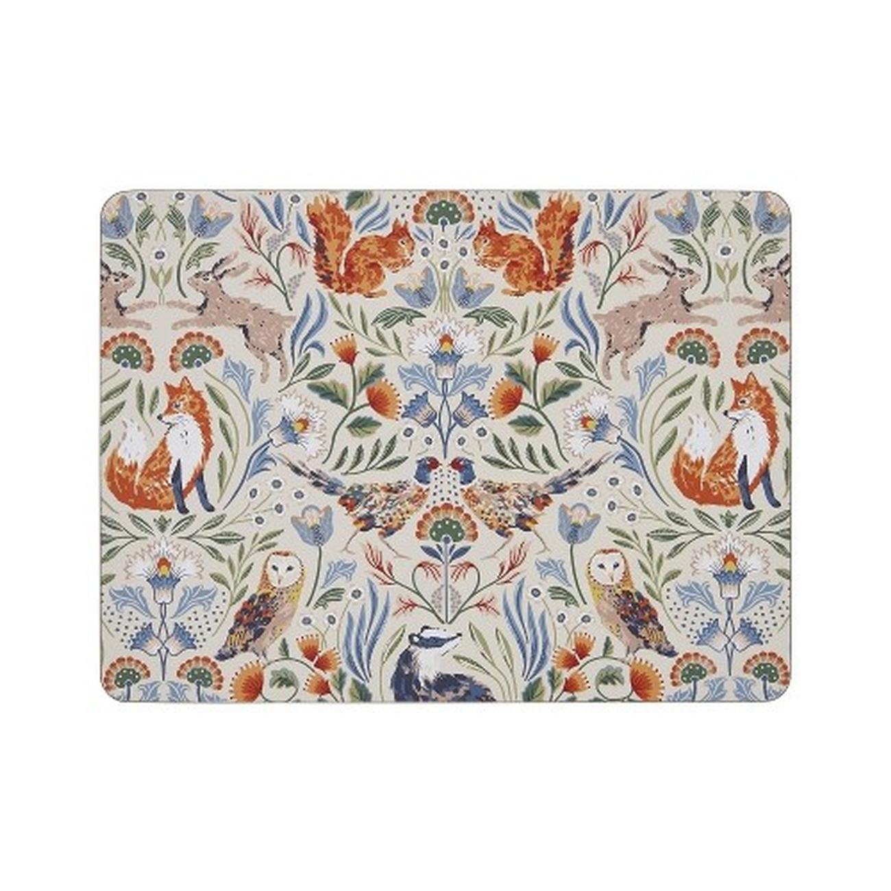 ulster-weavers-blackthorn-cork-placemat-4pck - Ulster Weavers Blackthorn Placemat Set of 4