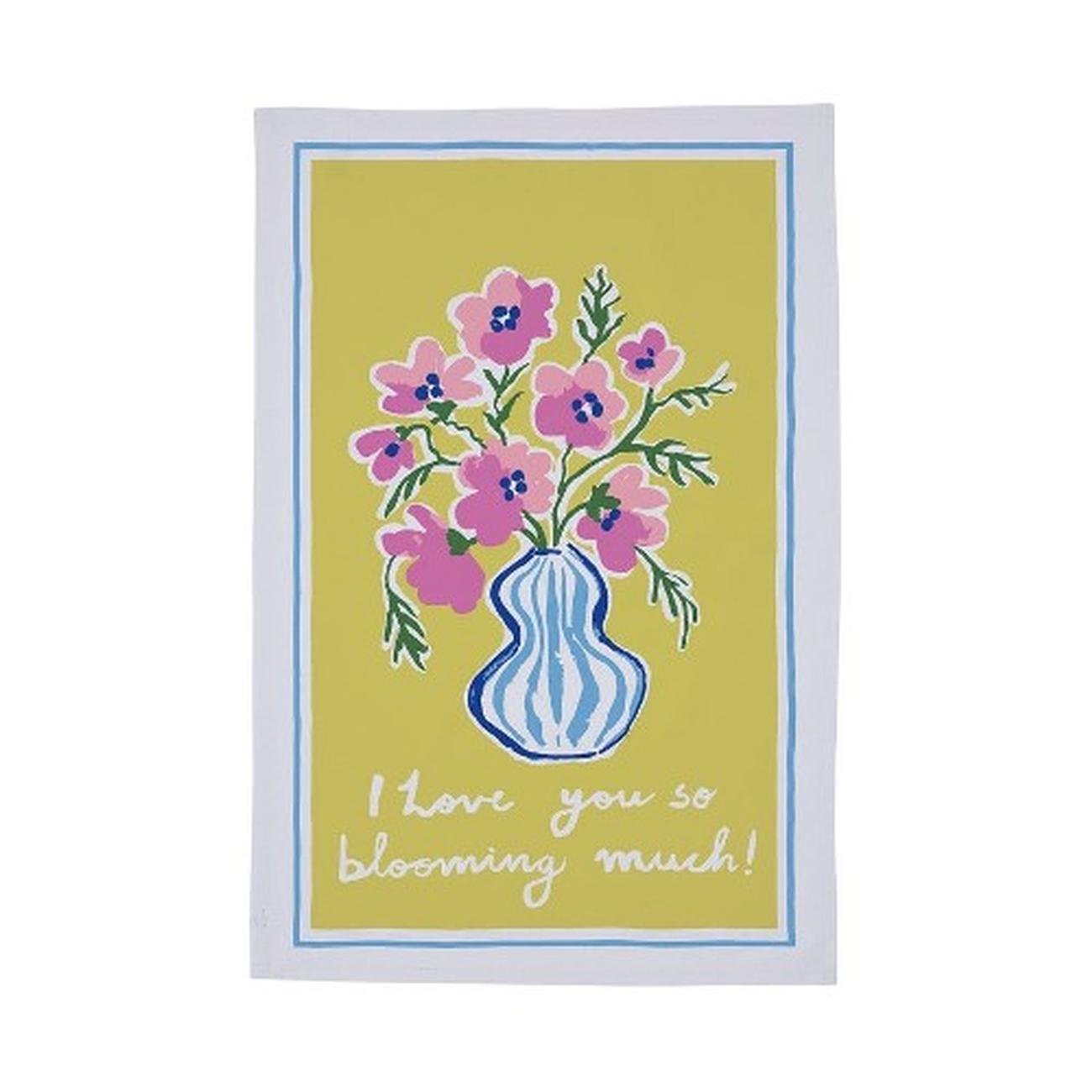 ulster-weavers-blooming-much-cotton-tea-towel-uk - Ulster Weavers Blooming Much Tea Towel