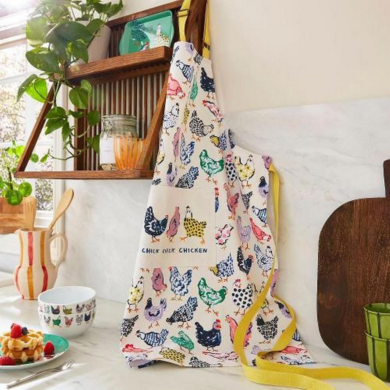 ulster-weavers-chick-chicken-yellow-cotton-apron - Ulster Weavers Chick Chicken Yellow Cotton Apron