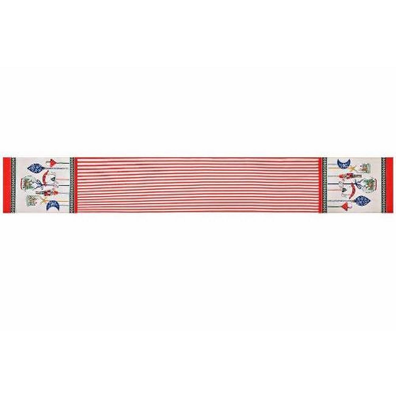 ulster-weavers-christmas-ornaments-cotton-table-runner - Ulster Weavers Christmas Ornaments Table Runner