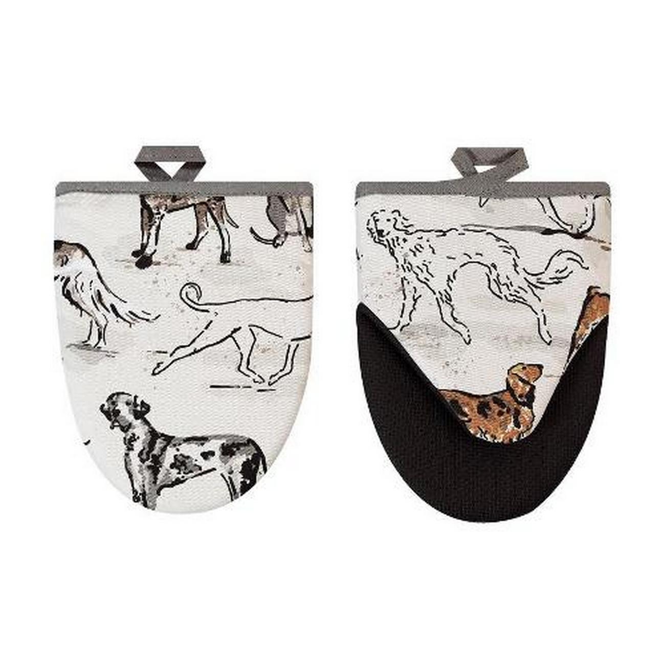 ulster-weavers-country-dogs-microwave-mitts - Ulster Weavers Country Dogs Microwave Mitts