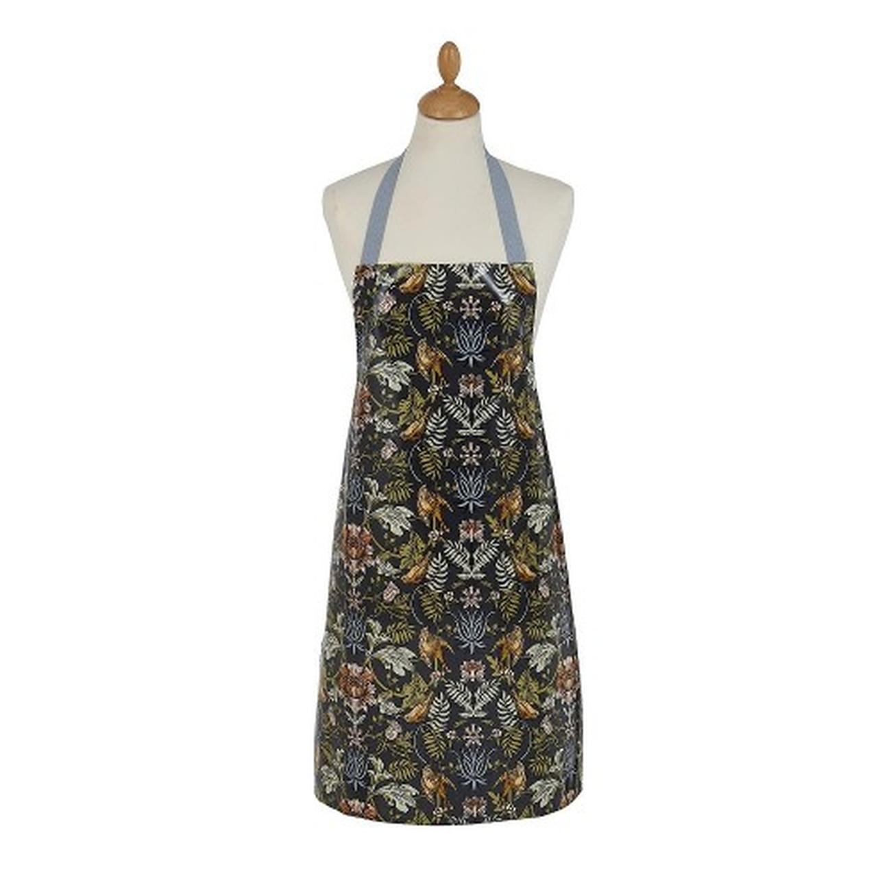 ulster-weavers-finch-flower-oil-cloth-apron - Ulster Weavers Finch and Flower Oil Cloth Apron