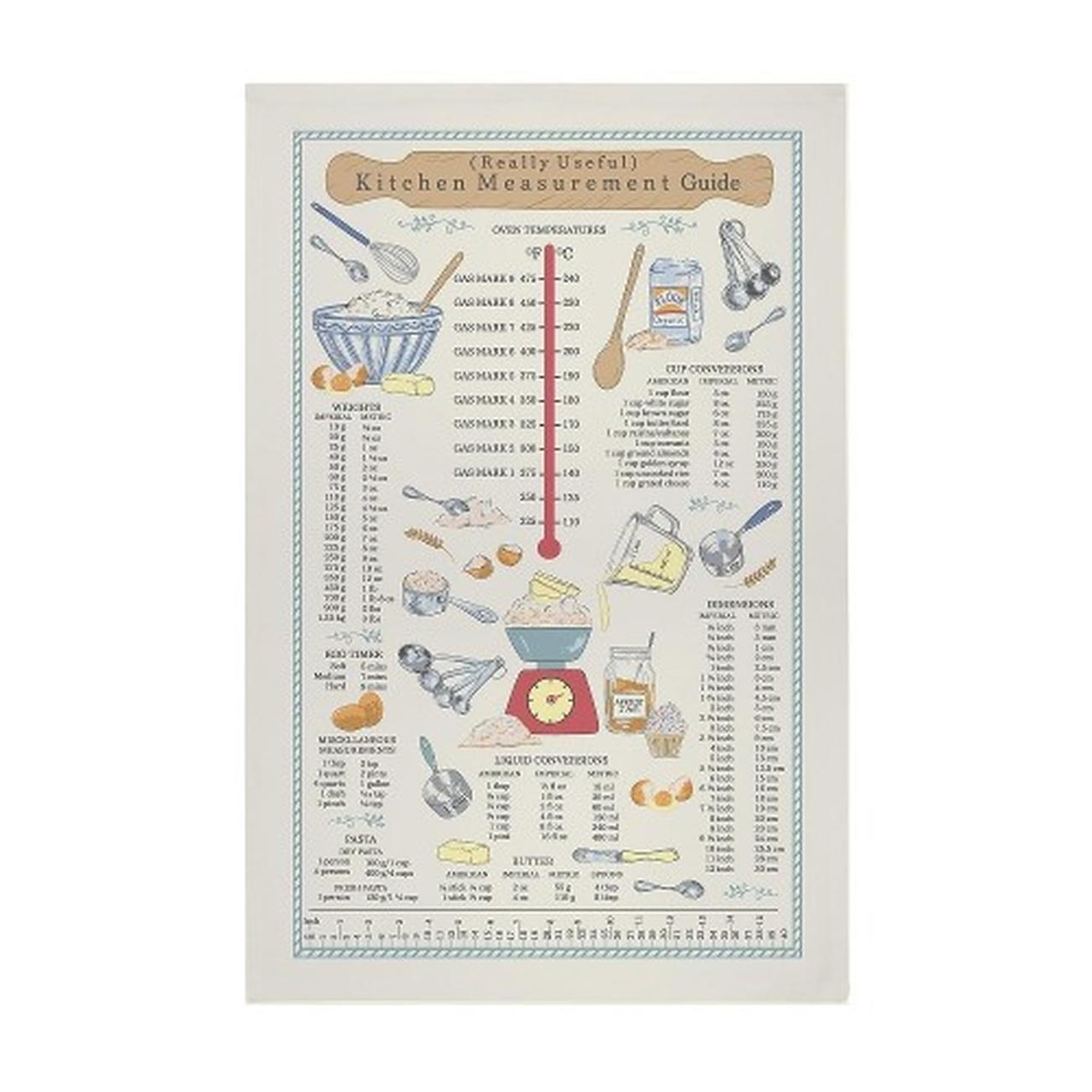 ulster-weavers-kitchen-measurements-cotton-tea-towel - Ulster Weavers Kitchen Measurements Tea Towel