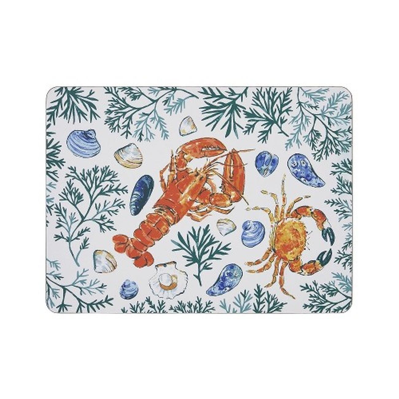 ulster-weavers-shellfish-cork-placemat-set-of-4 - Ulster Weavers Shellfish Placemat Set of 4