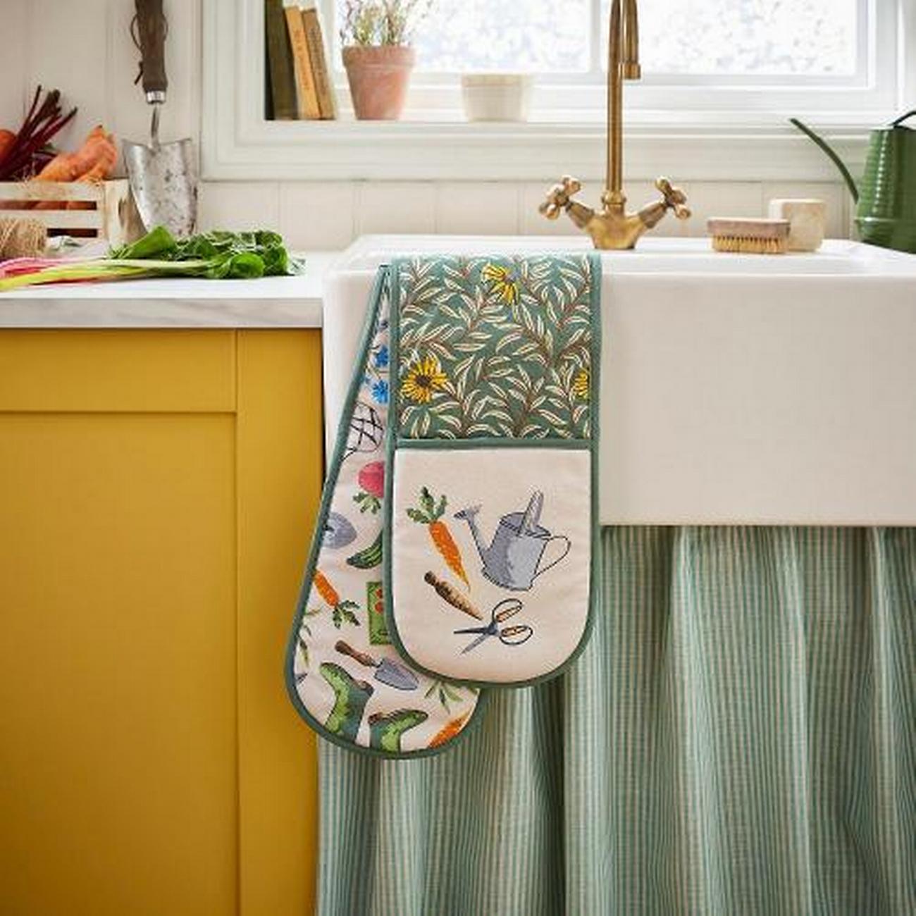 ulster-weavers-time-to-grow-green-double-oven-glove - Ulster Weavers Time to Grow Green Double Oven Glove