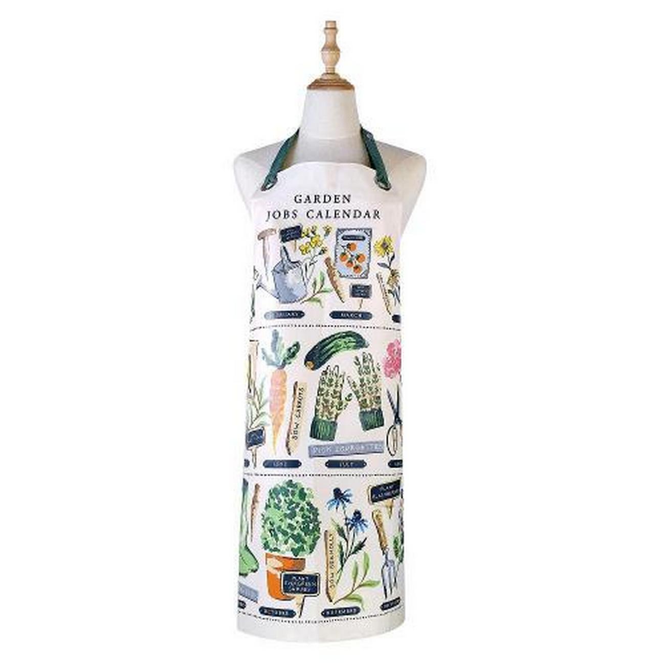 ulster-weavers-time-to-grow-green-oilcloth-apron - Ulster Weavers Time to Grow Green Oilcloth Apron