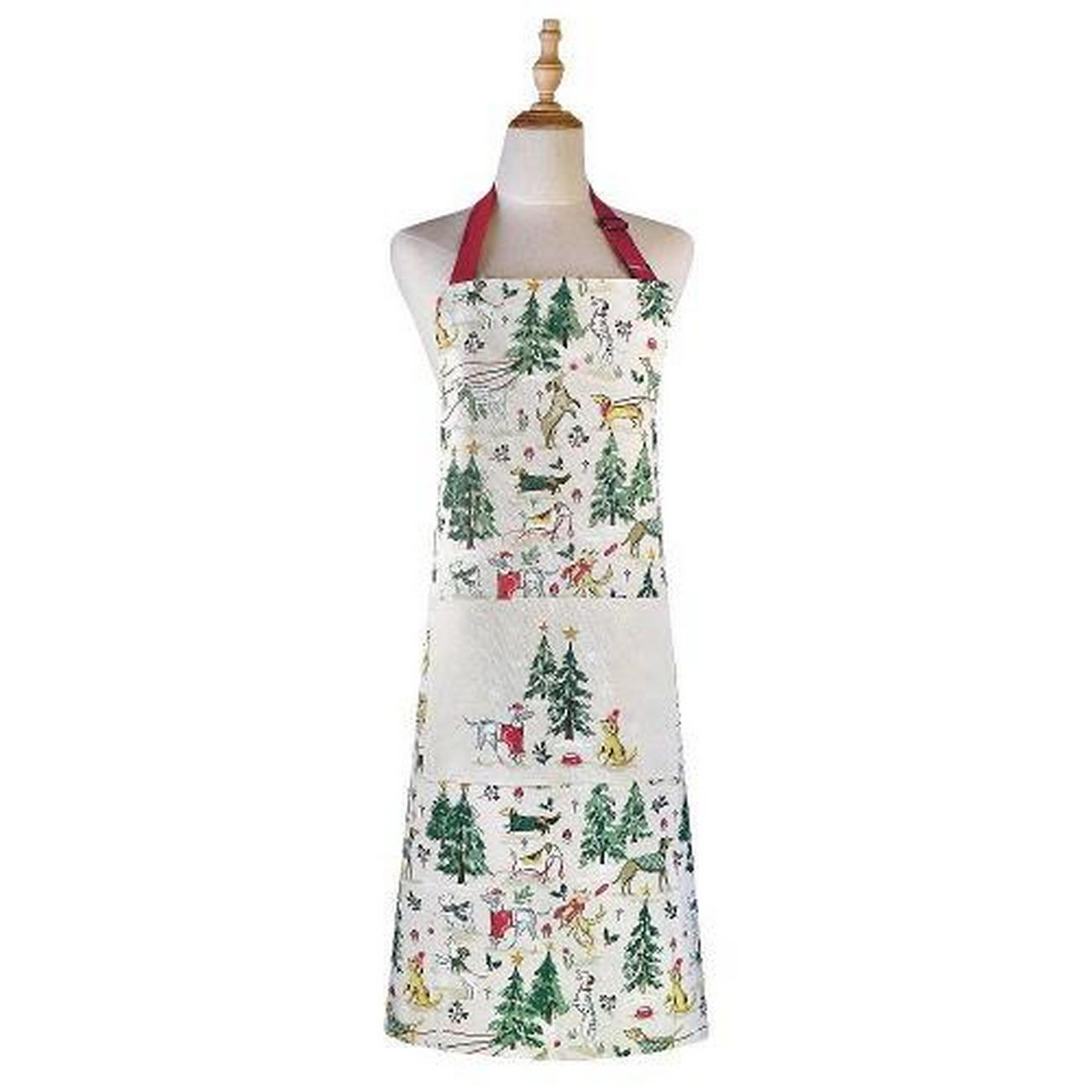 ulster-weavers-winter-walkies-beige-cotton-apron - Ulster Weavers Winter Walkies Beige Cotton Apron
