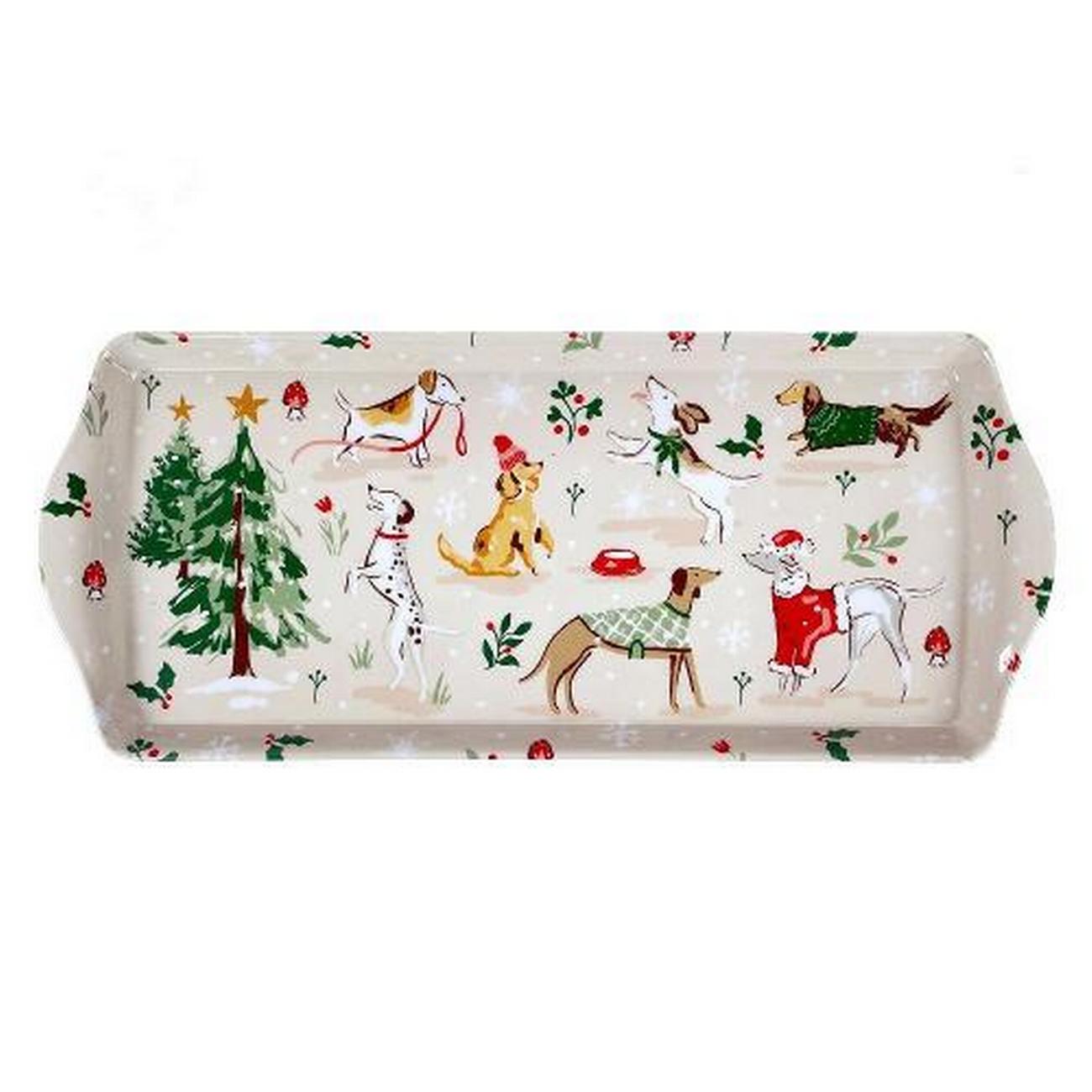 ulster-weavers-winter-walkies-beige-serving-tray - Ulster Weavers Winter Walkies Beige Serving Tray