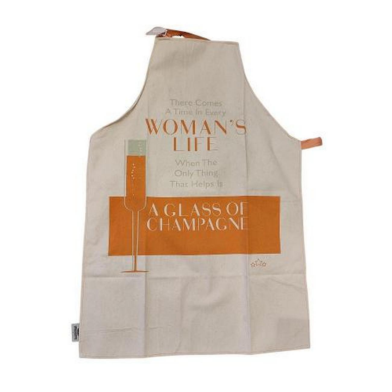 urban-graphic-champagne-apron - Urban Graphic Champagne Apron