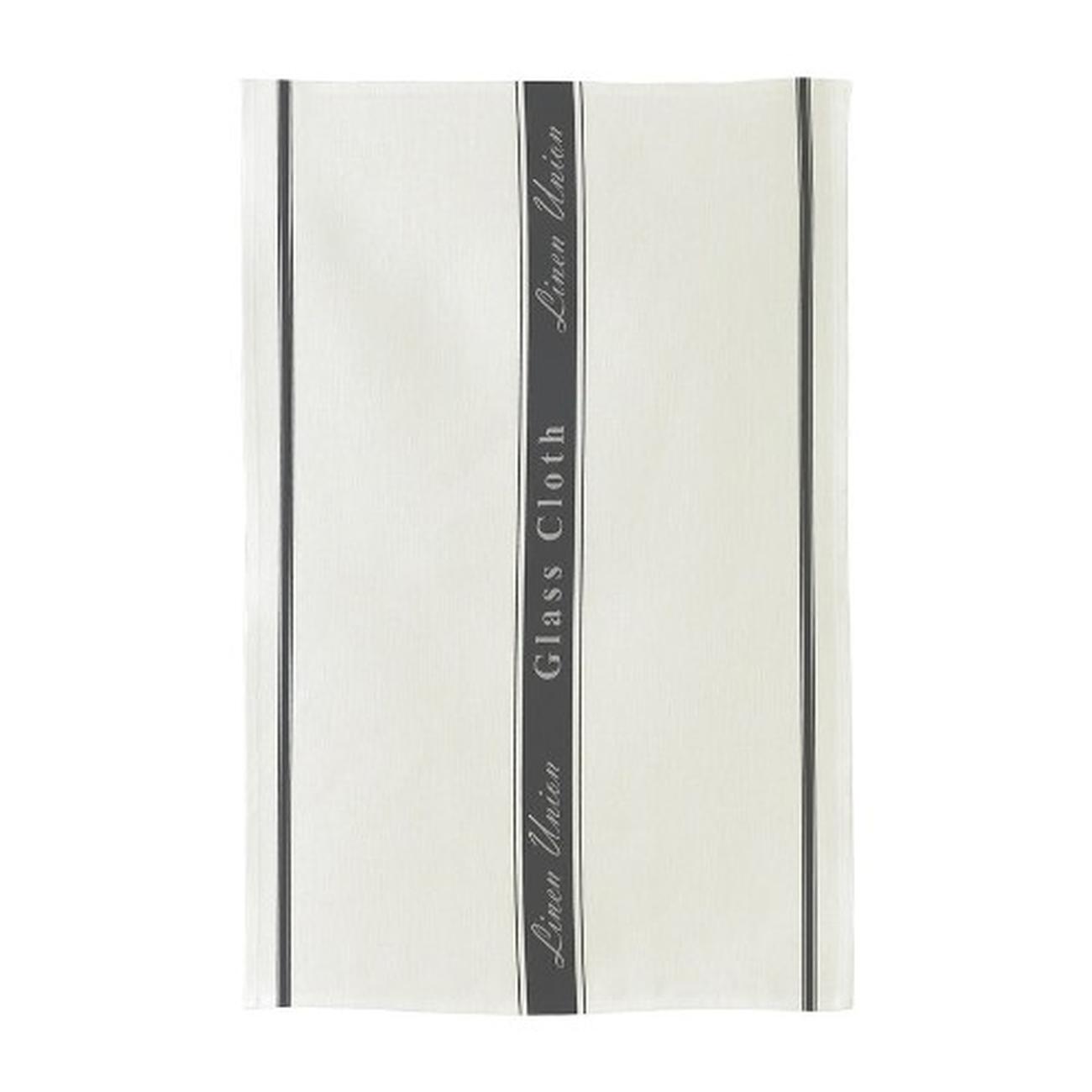 uw-linen-grey-glasscloth-union - Ulster Weavers Linen Union Glass Cloth Grey