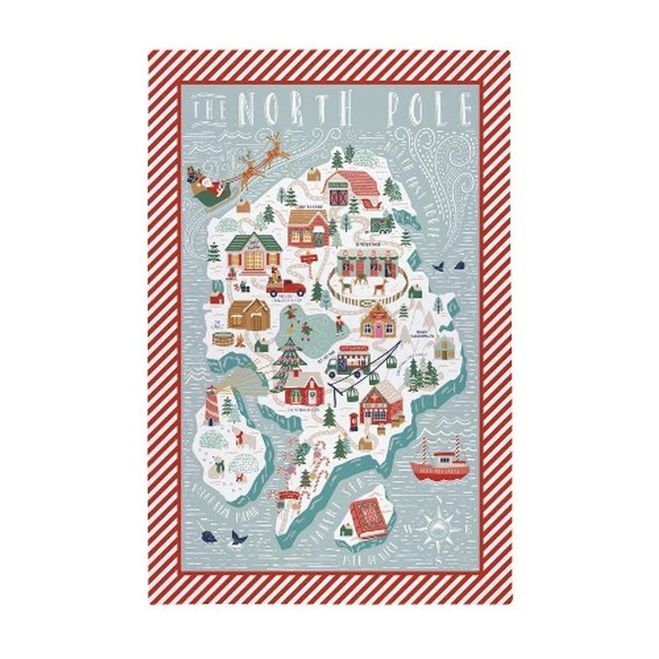 uw-north-pole-tea-towel - Ulster Weavers North Pole Cotton Tea Towel