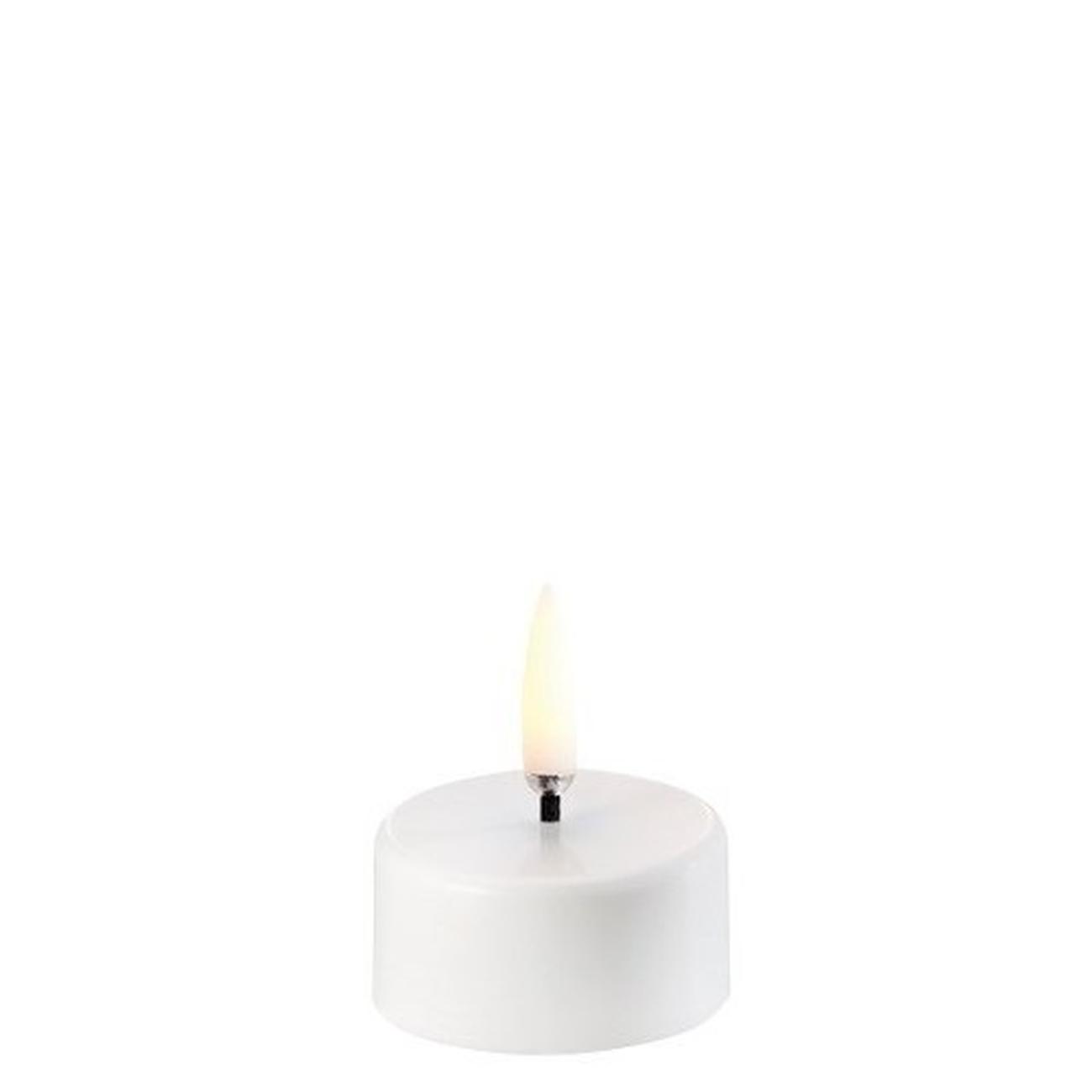 uyuni-led-tealight-premium-white-3.9x2cm - Uyuni Led Premium Tealight White 3.9x2cm