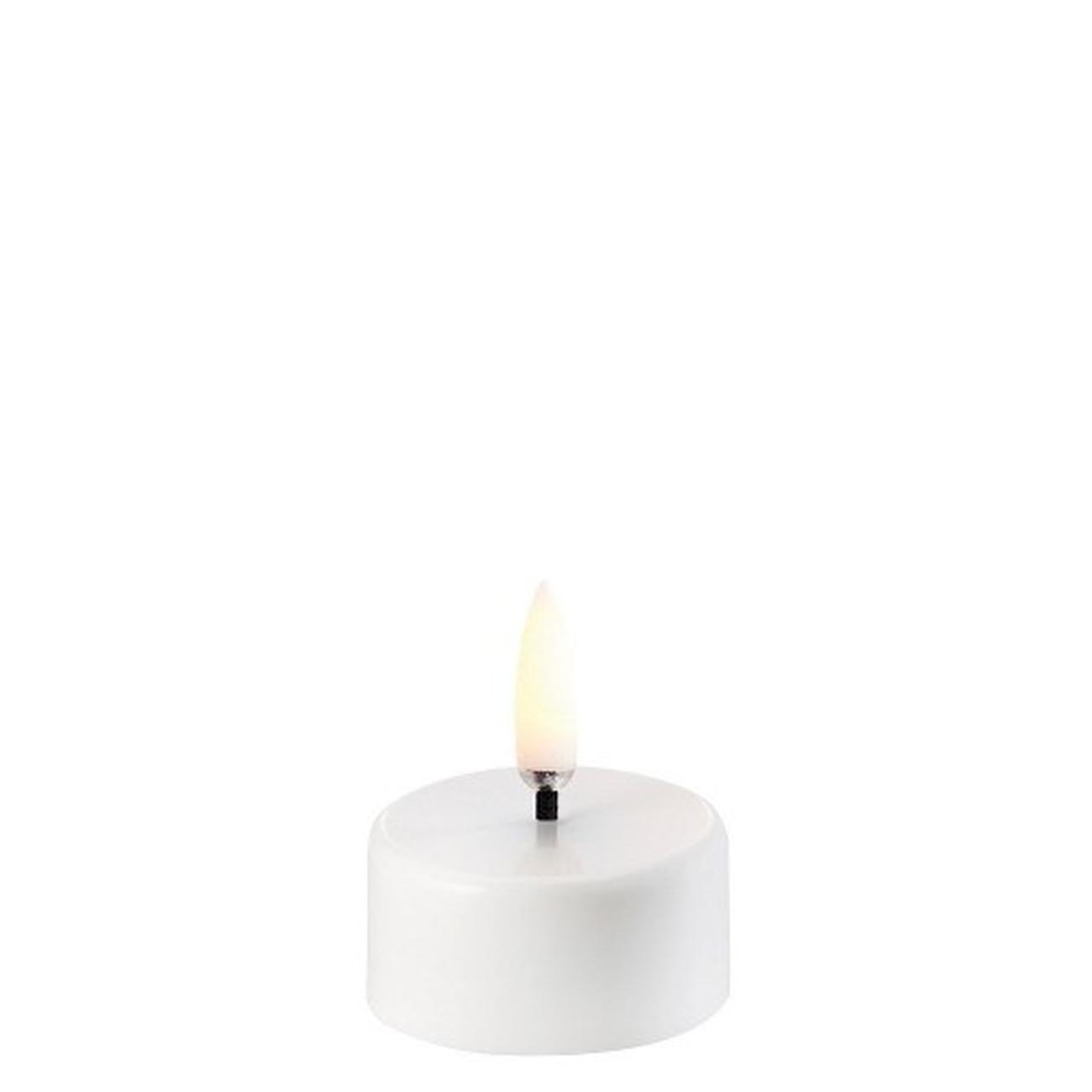 uyuni-led-tealight-white-plain-400hrs - Uyuni Lighting Led Tealight White 400hrs