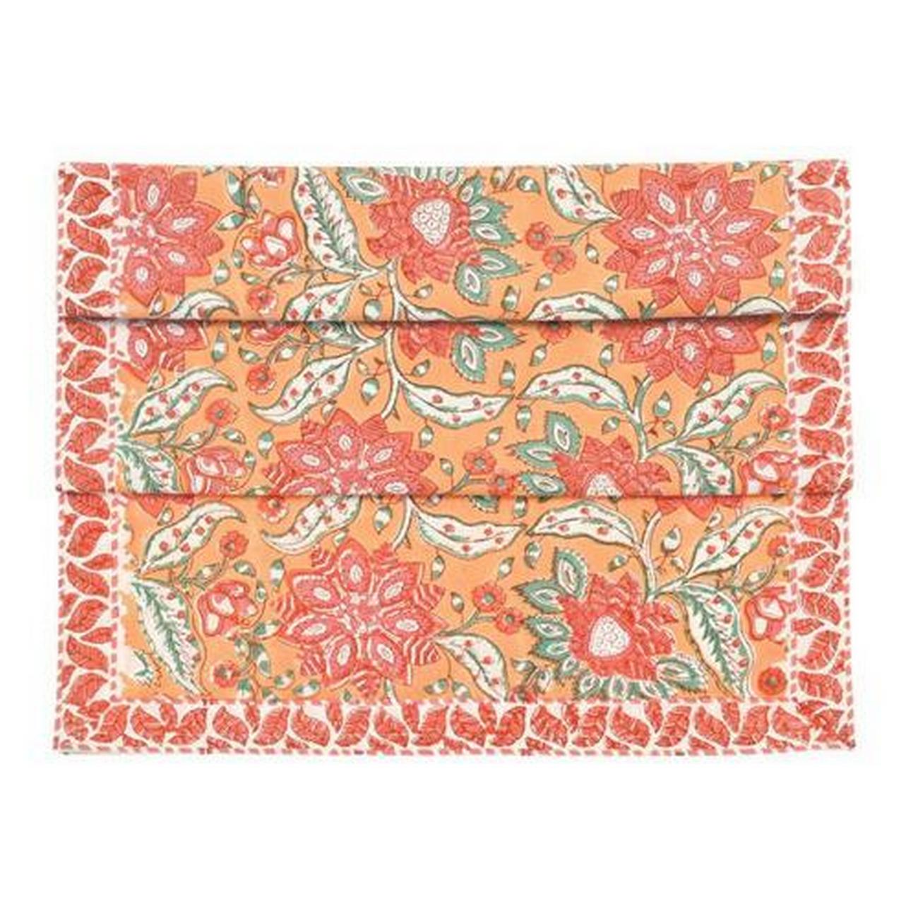 walton-co-beatrice-hand-block-print-runner - Walton & Co Beatrice Hand Block Print Runner