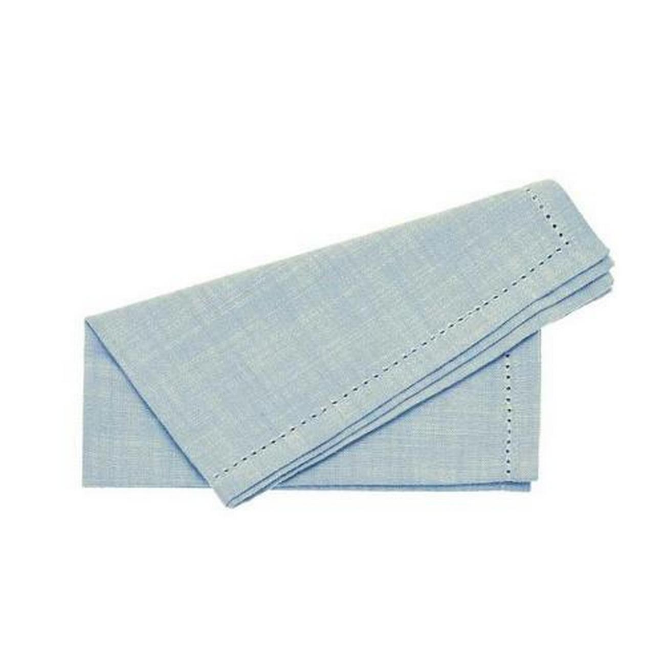 walton-co-chambray-sky-napkin-set-of-4 - Walton & Co Chambray Sky Napkin Set of 4