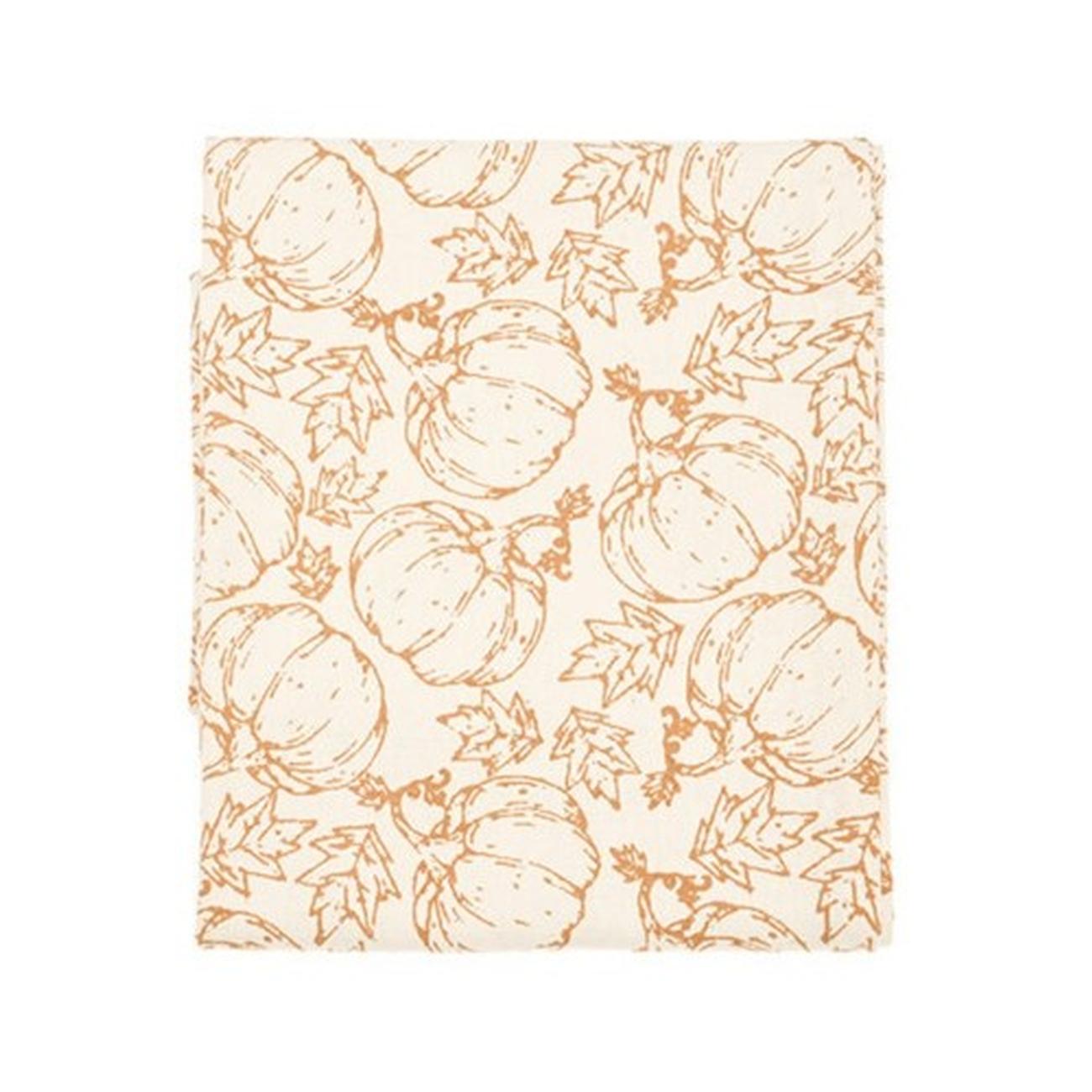 walton-co-pumpkin-tablecloth-130-x-180-cm - Walton & Co Pumpkin Tablecloth 130x180cm 