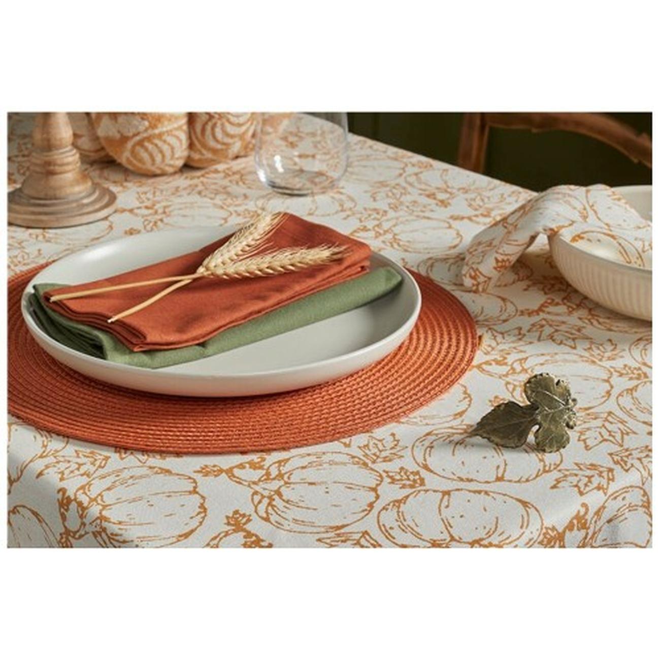 walton-napkin-set-4-burnt-orange-43x43cm - Walton & Co Burnt Orange Napkin Set of 4 