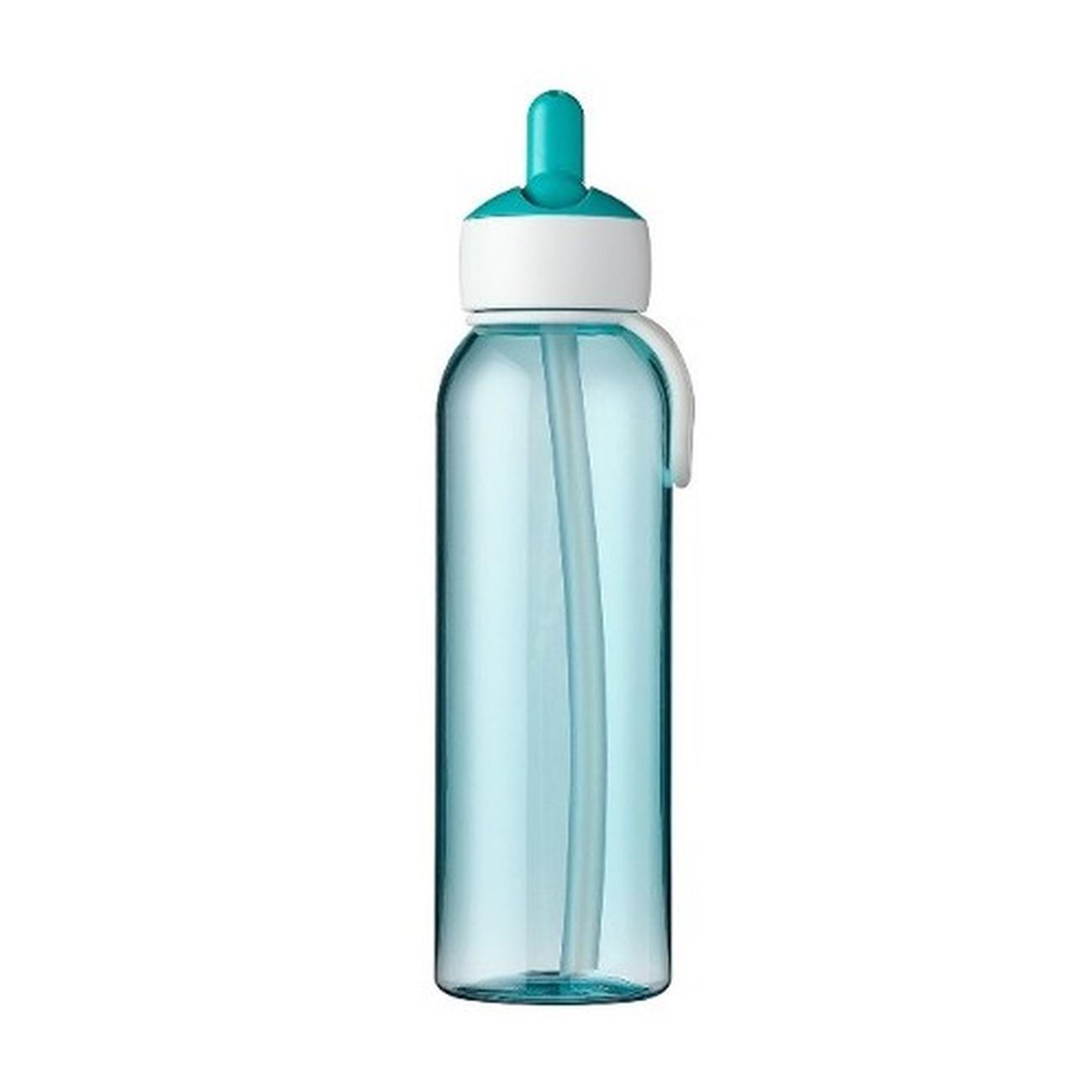water-bottle-flip-up-campus-500ml-turquiose - Mepal Water Bottle Flip-up Campus Turquoise 500ml