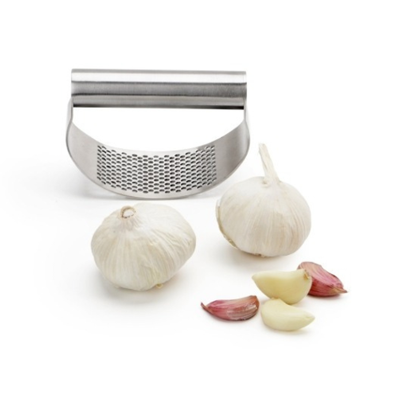 weis-ss-garlic-press - Weis Stainless Steel Garlic Press
