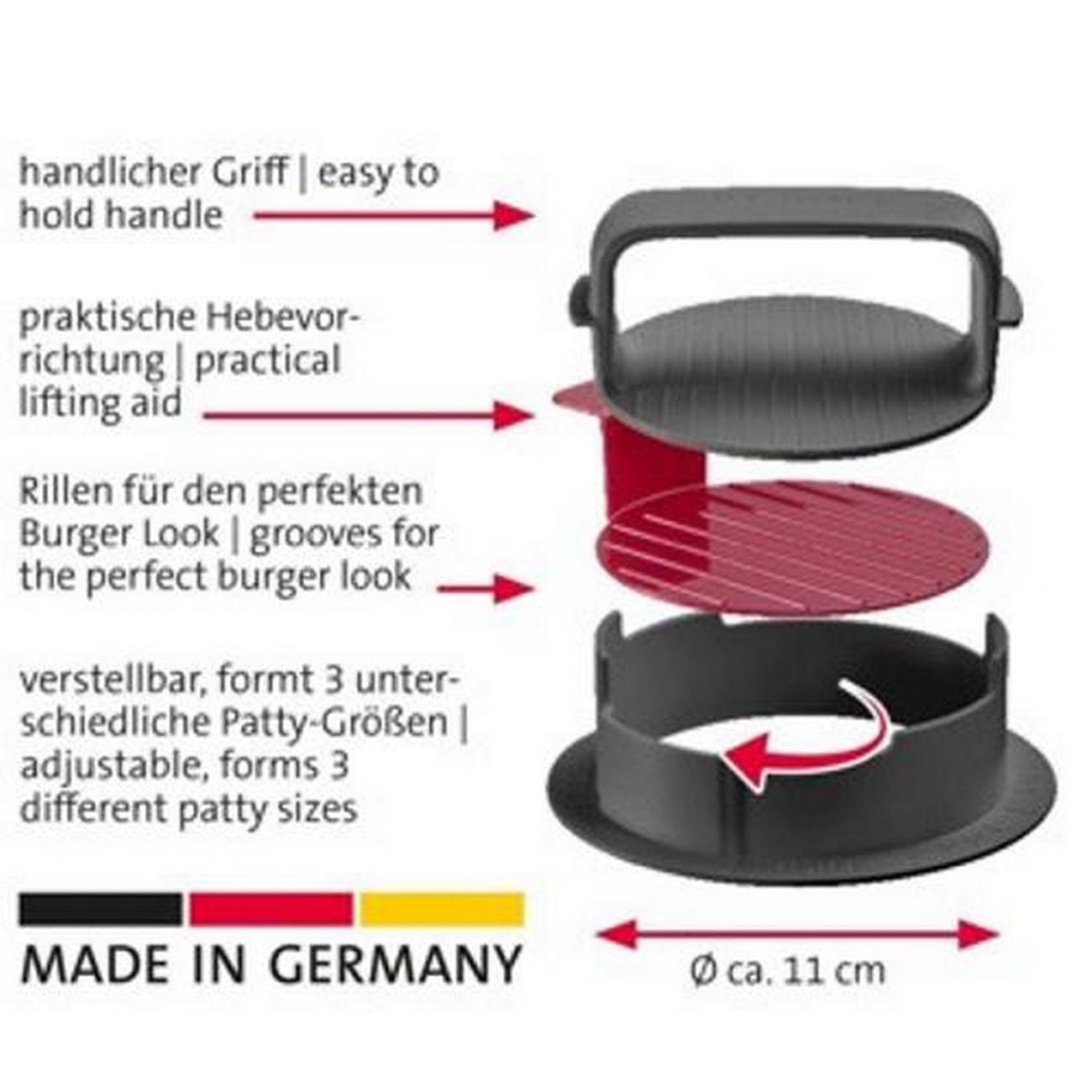 westmark-burger-press-vario - Westmark Hamburger Press Vario