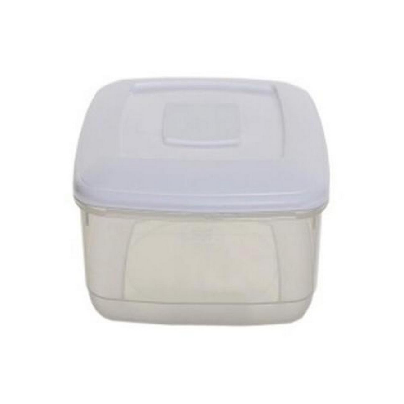 whitefurze-plastic-square-food-storage-box - Whitefurze Plastic Square Food Storage Box