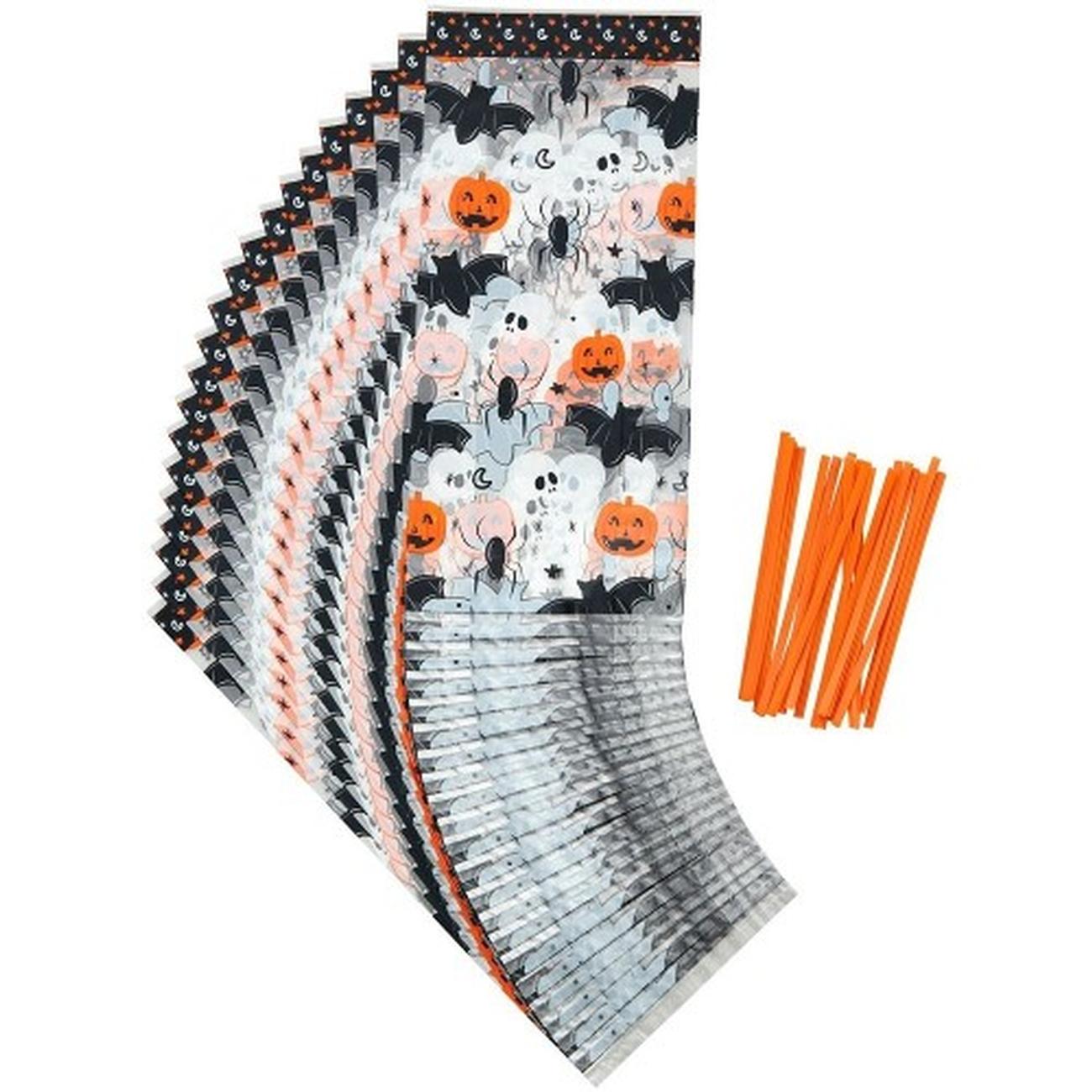 wilton-halloween-treat-bags-20pk - Wilton Halloween Icons Treat Bags 20pk
