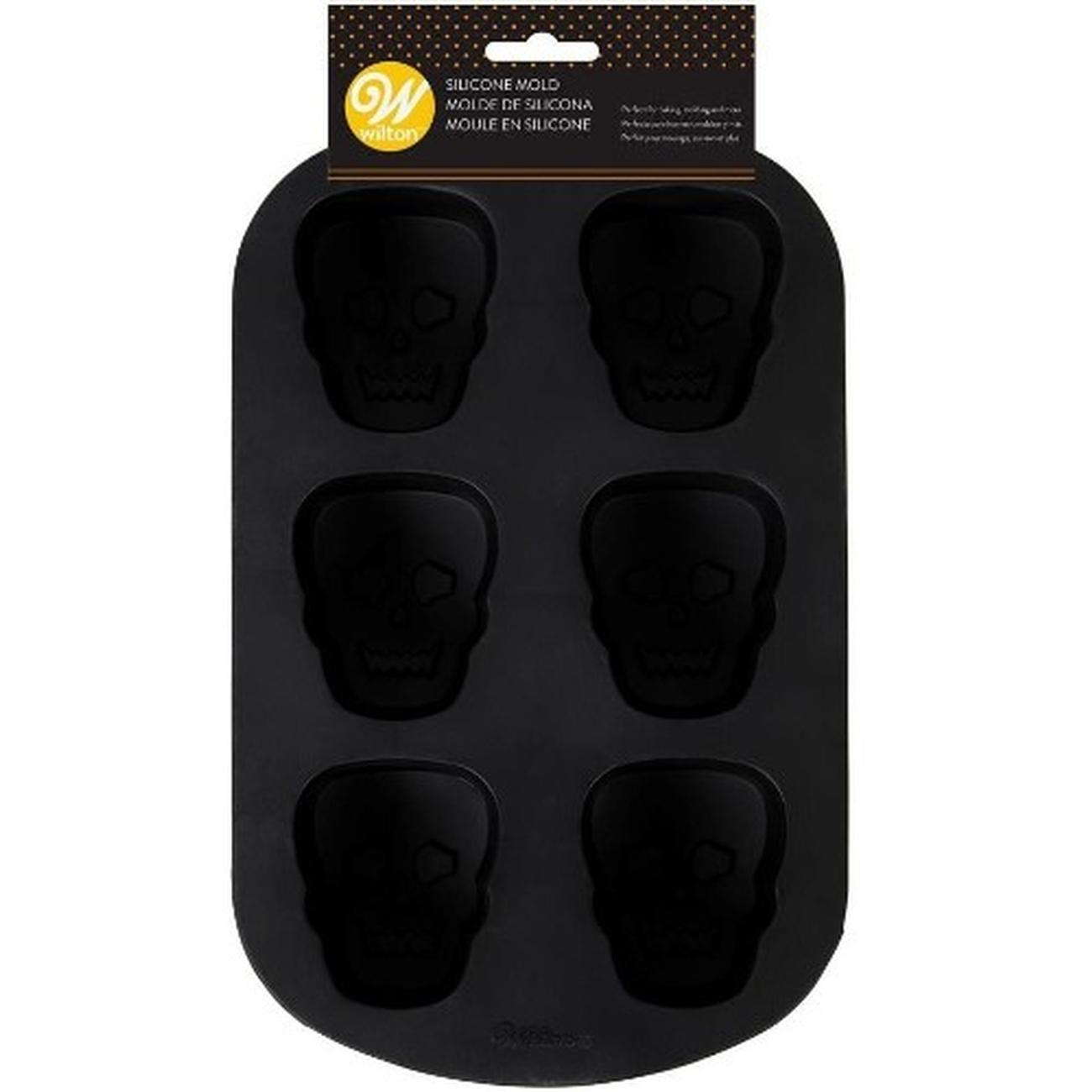 wilton-skull-silicone-mould - Wilton Silicone Skull Mould 