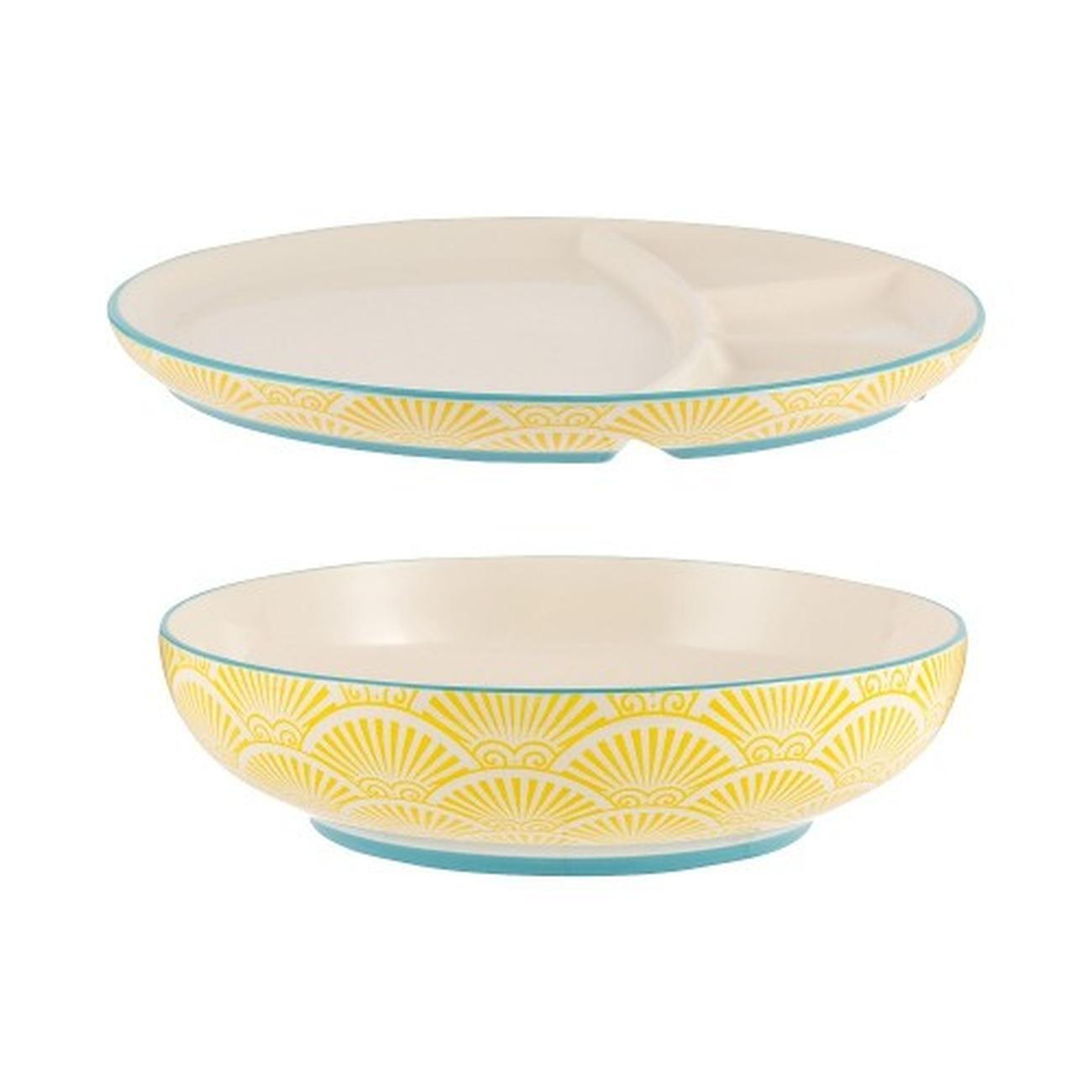 world-foods-multi-cuisine-bowl-divider-plate - World Foods Multi-Cuisine Bowl & Divider Plate