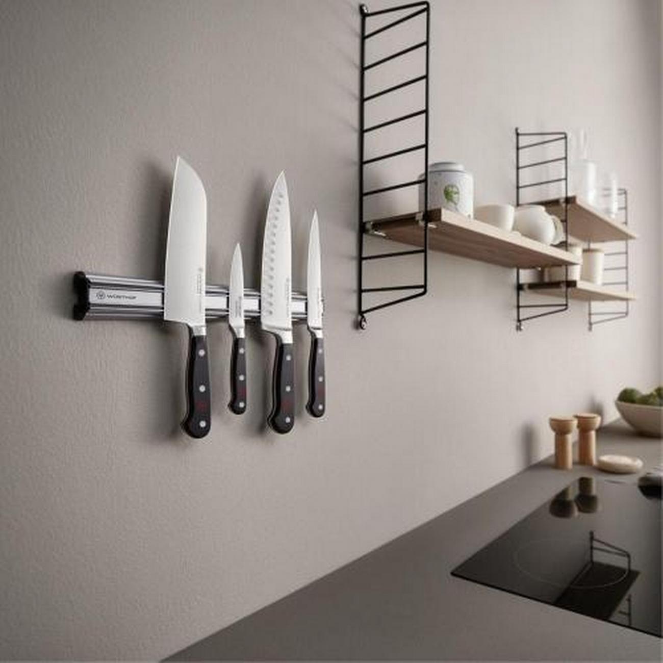 wusthof-magnetic-knife-bar-aluminium-30cm - Wusthof Magnetic Knife Bar Aluminium 30cm 