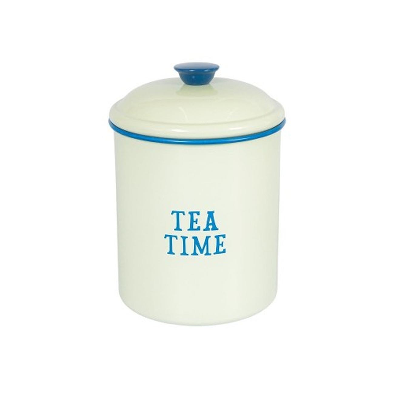 yvonne-ellen-enamel-storage-tin-tea - Yvonne Ellen Enamel Storage Tin Tea