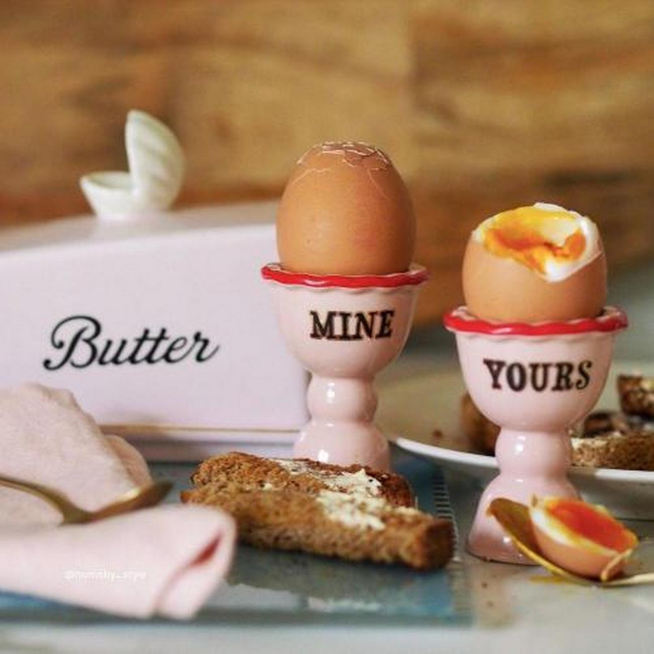 yvonne-ellen-fluted-egg-cup-set - Yvonne Ellen Fluted Egg Cup Set 