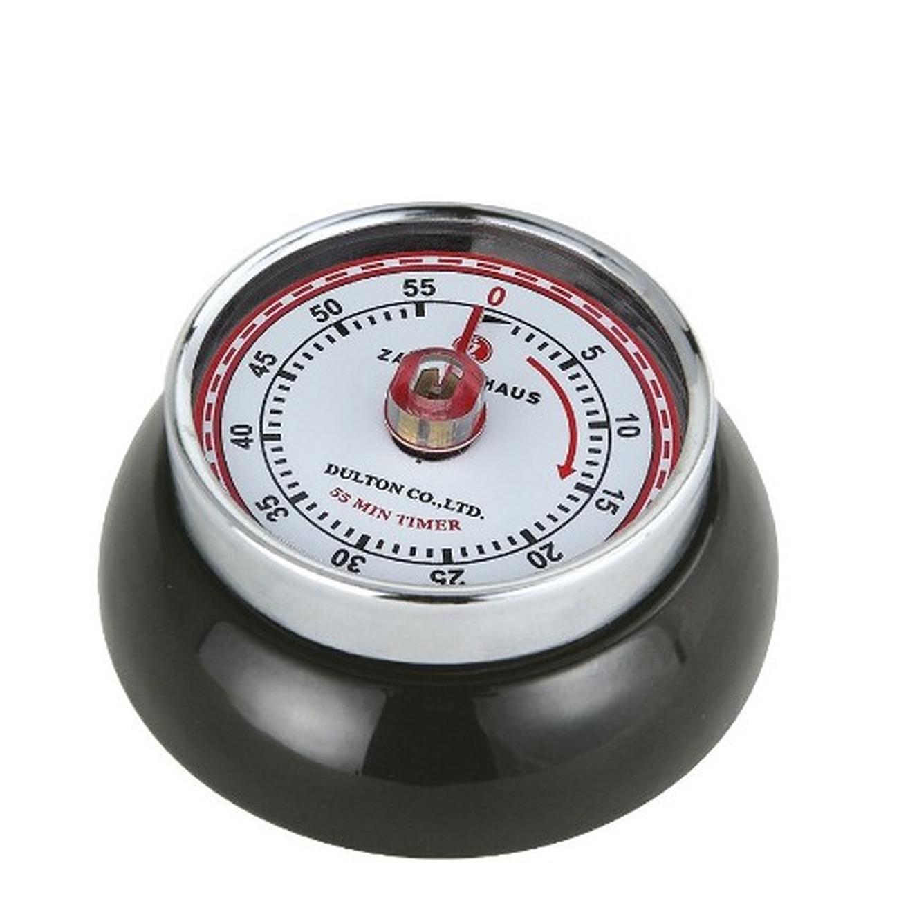 zassenhaus-black-kitchen-timer-speed - Zassenhaus Black Kitchen Timer Speed